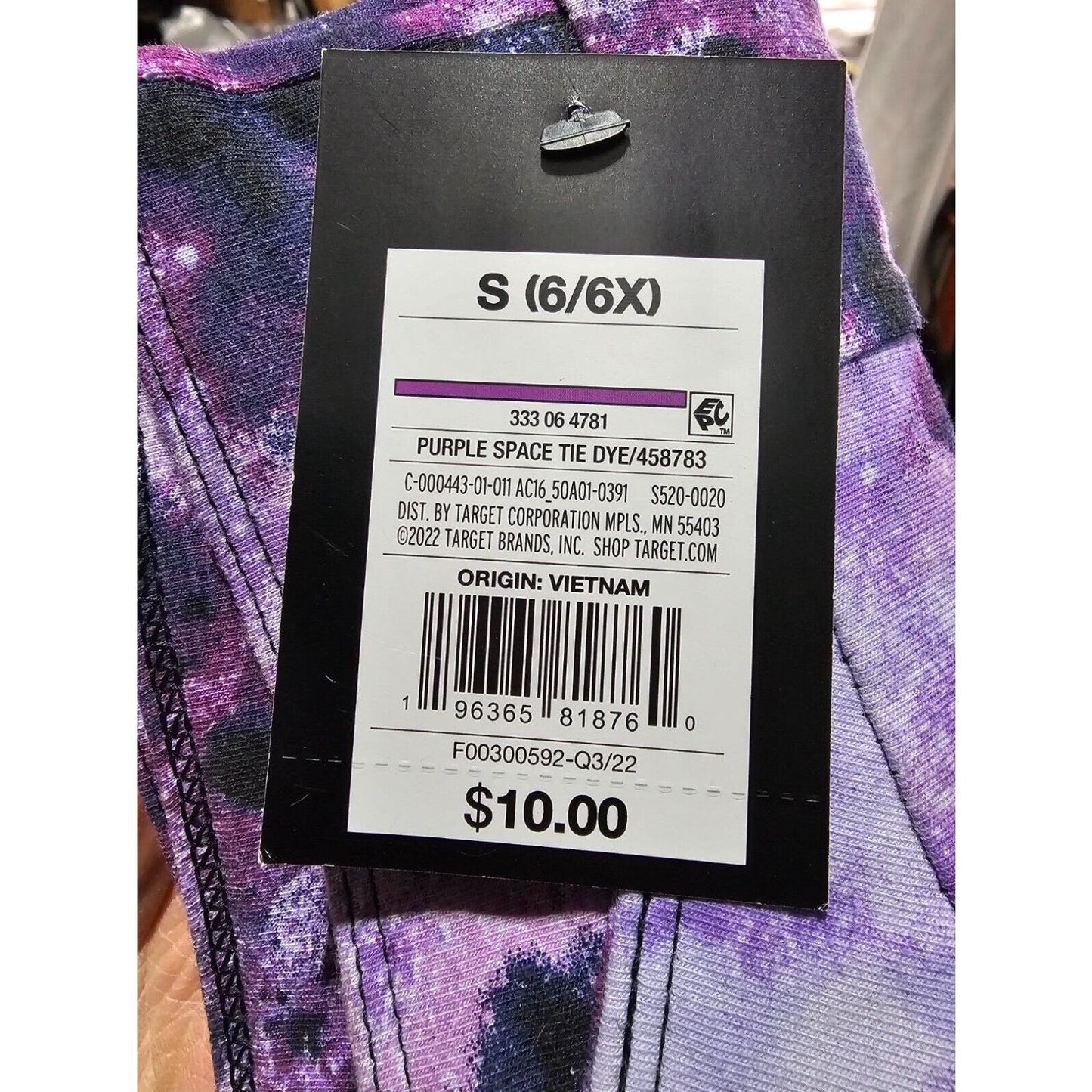 Art Class Girls Leggings, Purple, Size S