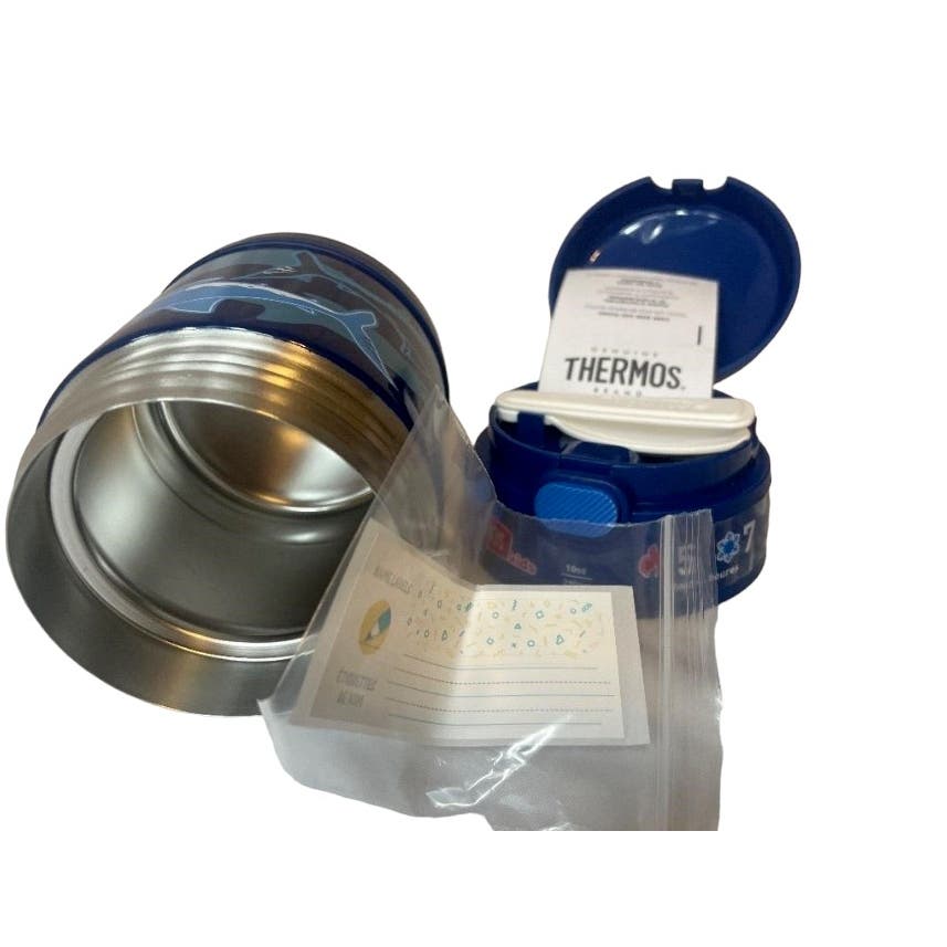 Thermos Funtainer 10 Oz. Vacuum Insulated Kids Food Jar With Spoon - Shark