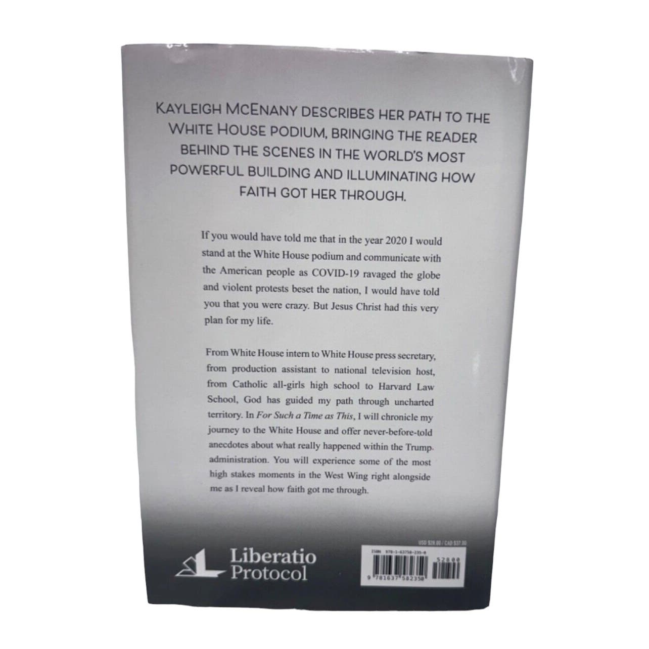For Such a Time As This: My Faith Journey Through White House, Hardcover Book