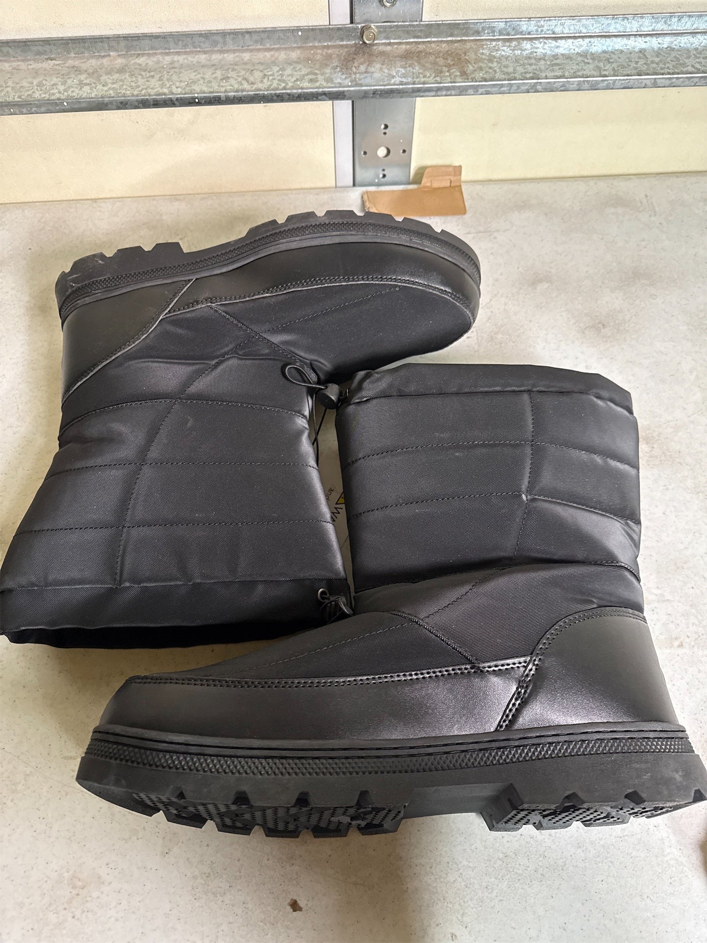 Rugged Exposure Men's Ziggy II 10" Winter Boots - Black, Size 13