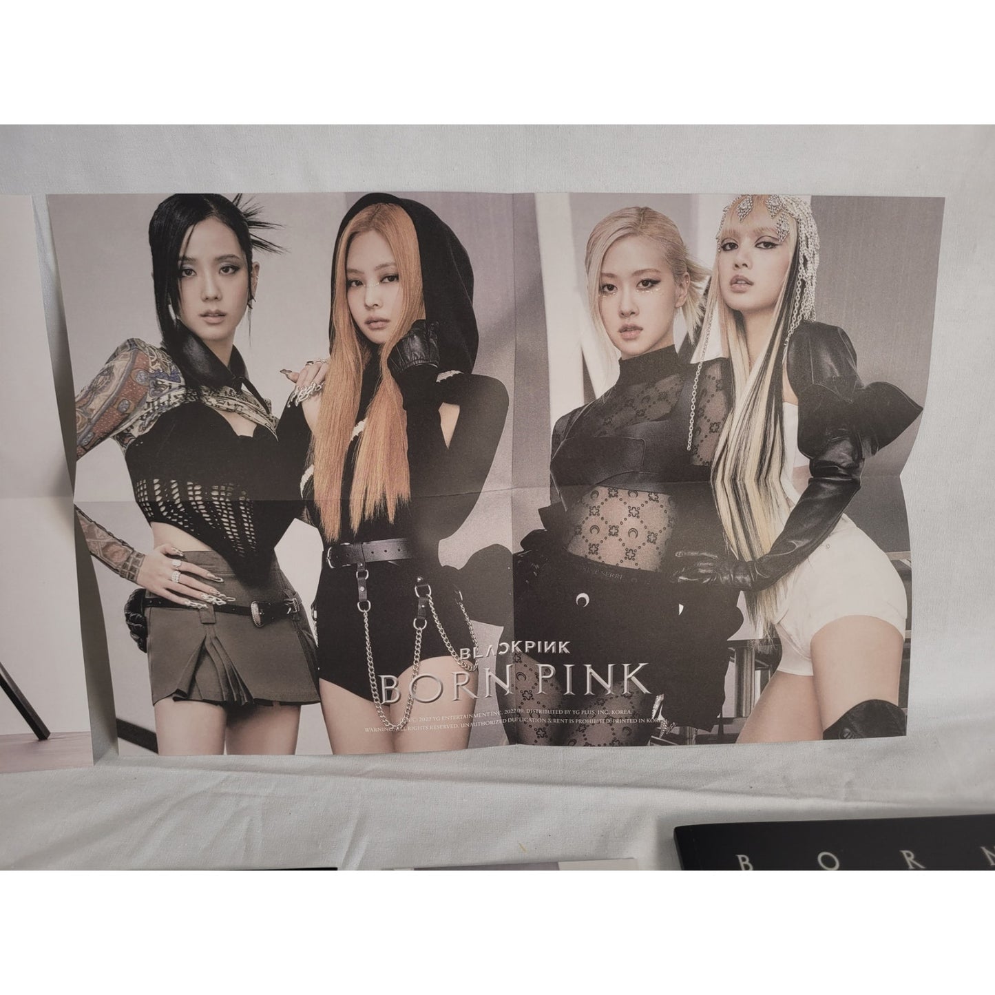 BORN PINK by BLACKPINK, CD Boxset Version C / Gray, Korean Pop K-Pop, Not Sealed