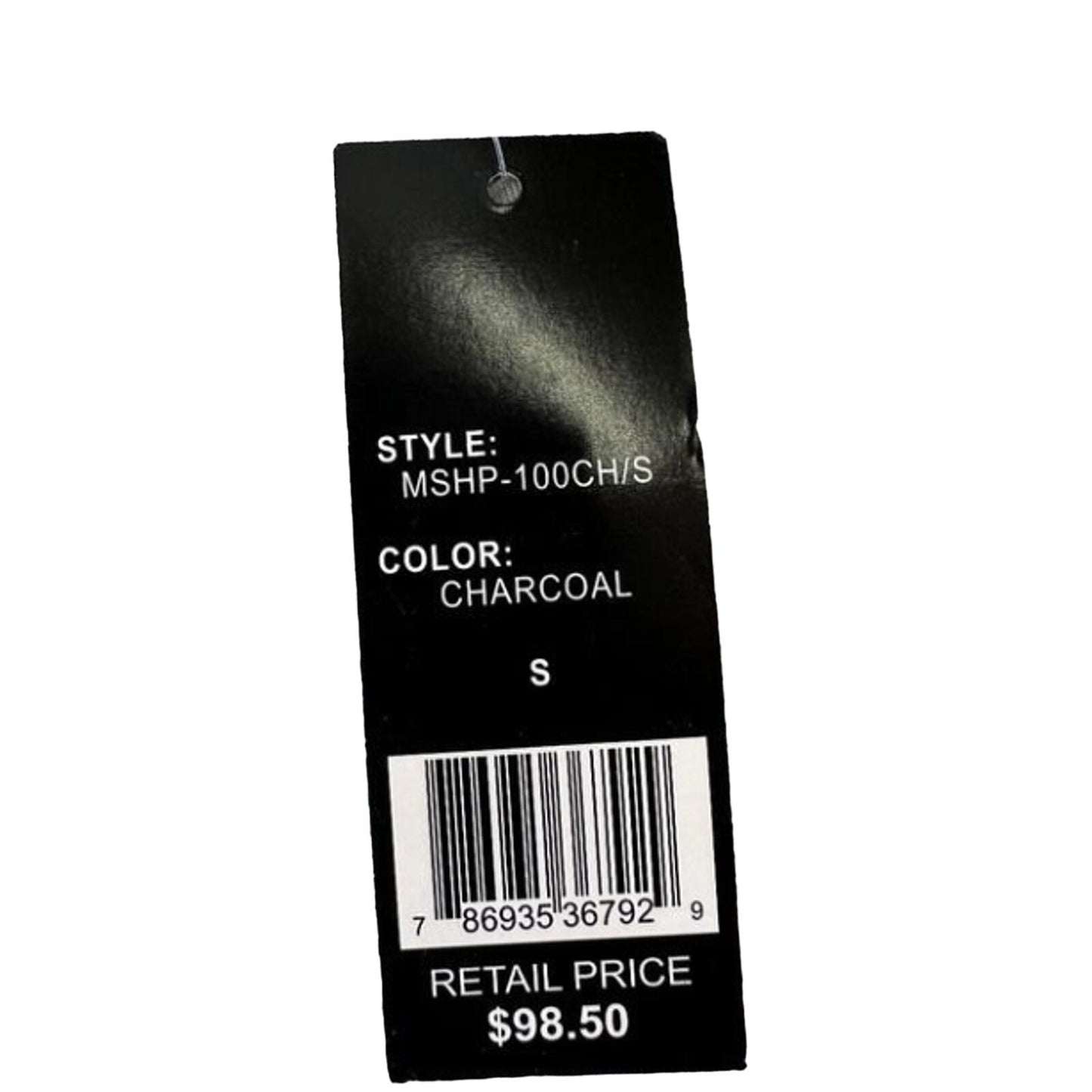 Blu Rock Men's Gray Fleece Lined Full Zip Hoodie