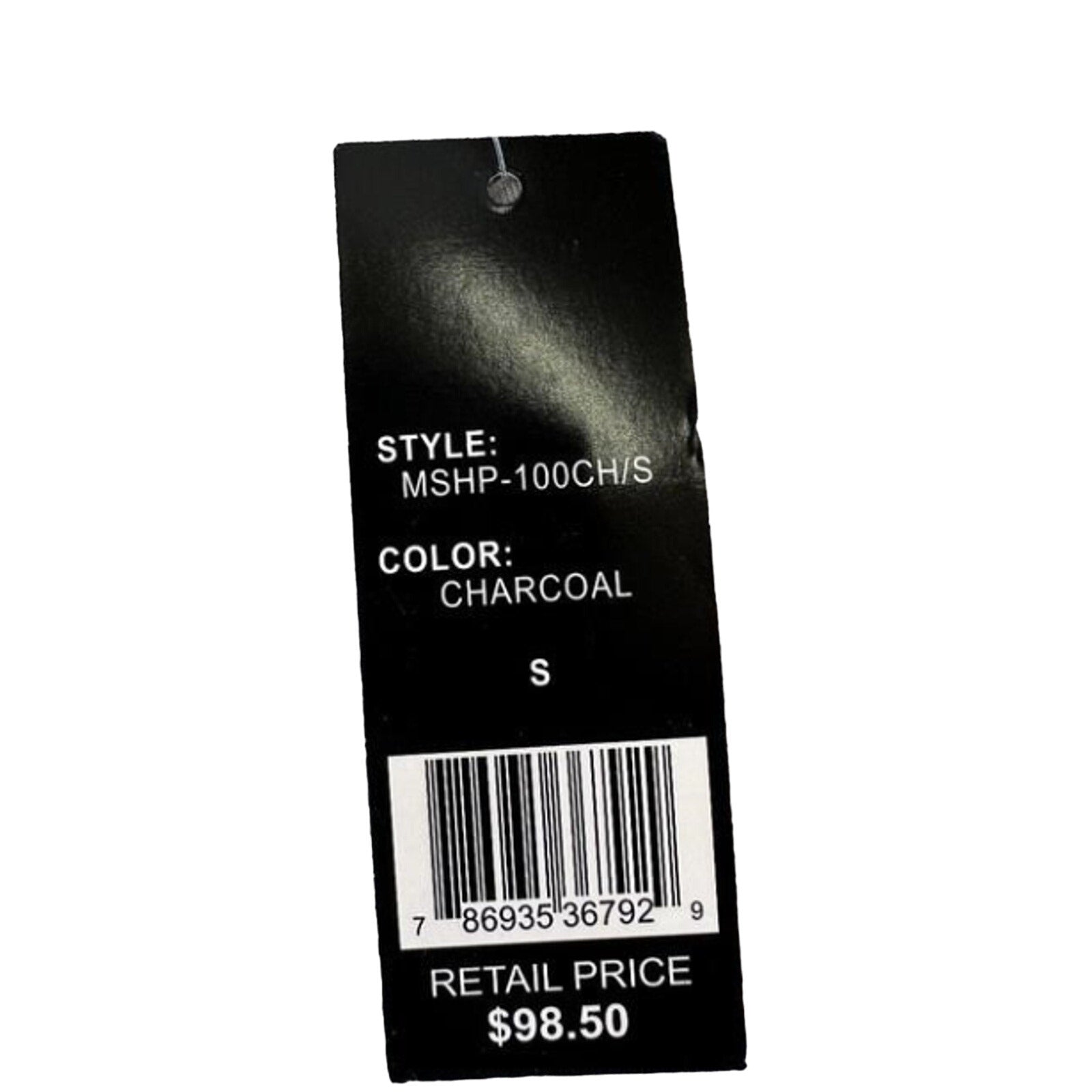 Blu Rock Men's Gray Fleece Lined Full Zip Hoodie