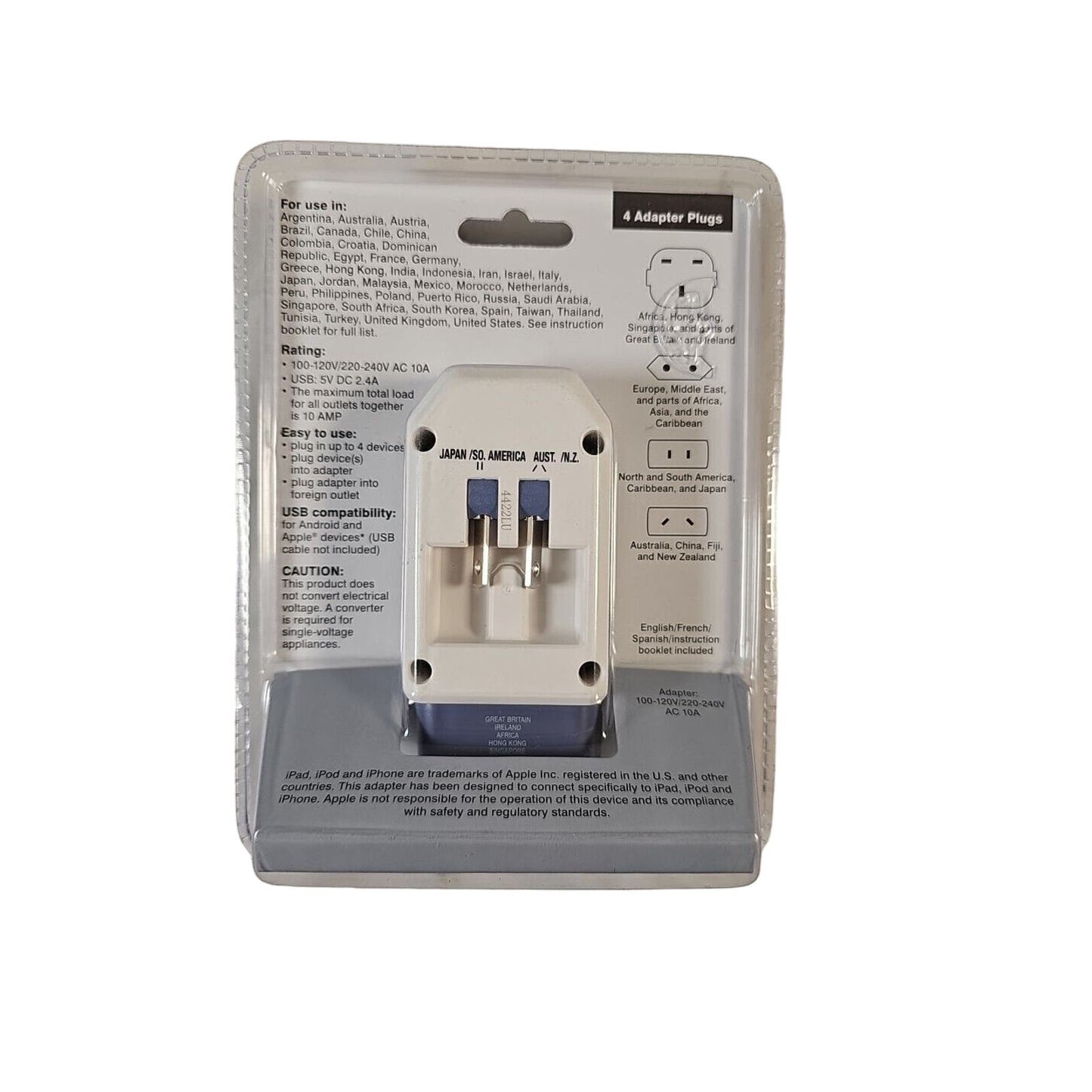 Conair Travel Smart All-In-One International Adapter