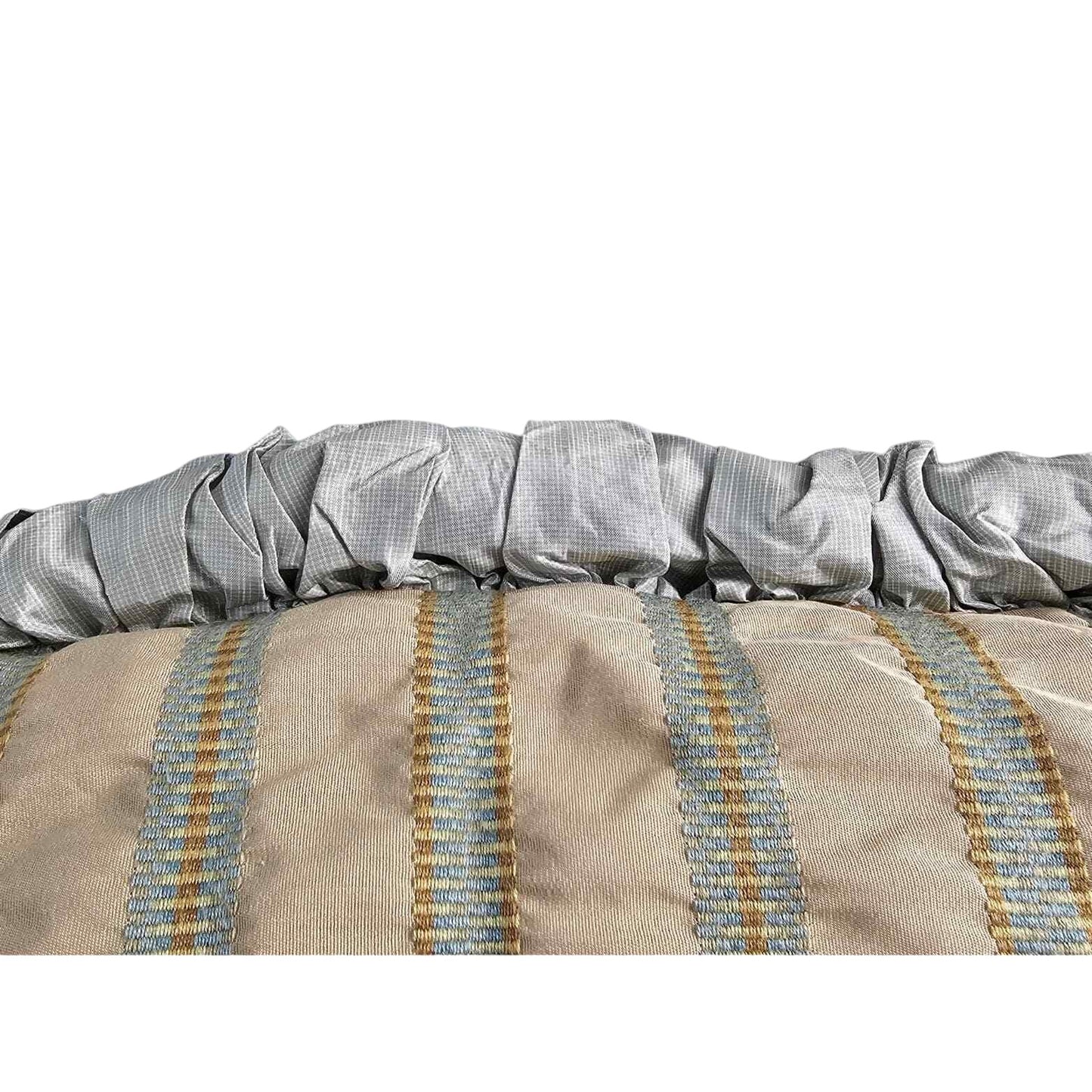 Hickory Chair Wood King Bed Set with Nightstands, Comforter, Pillows, and Armchair