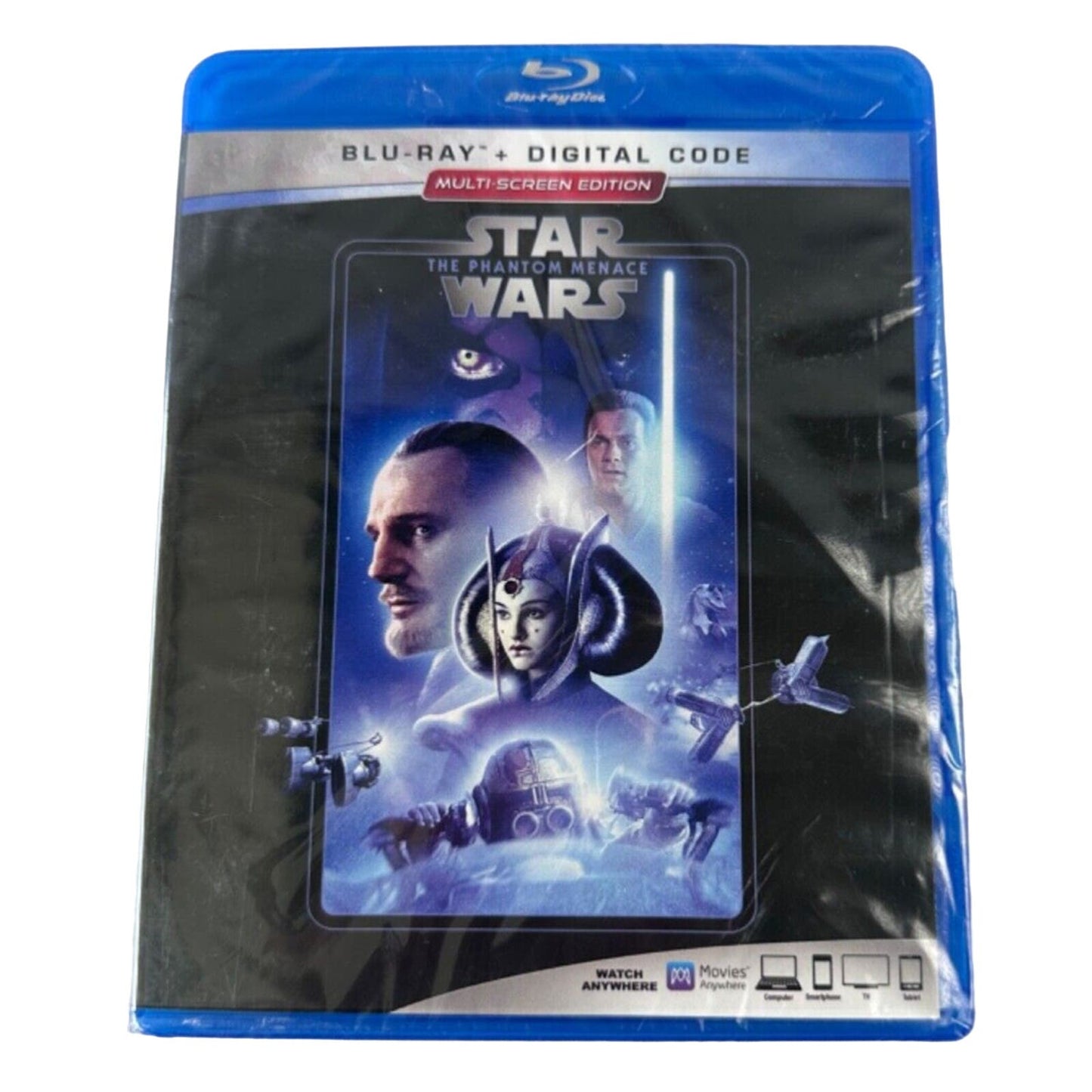 Star Wars: Episode I: The Phantom Menace (Blu-ray, 1999)