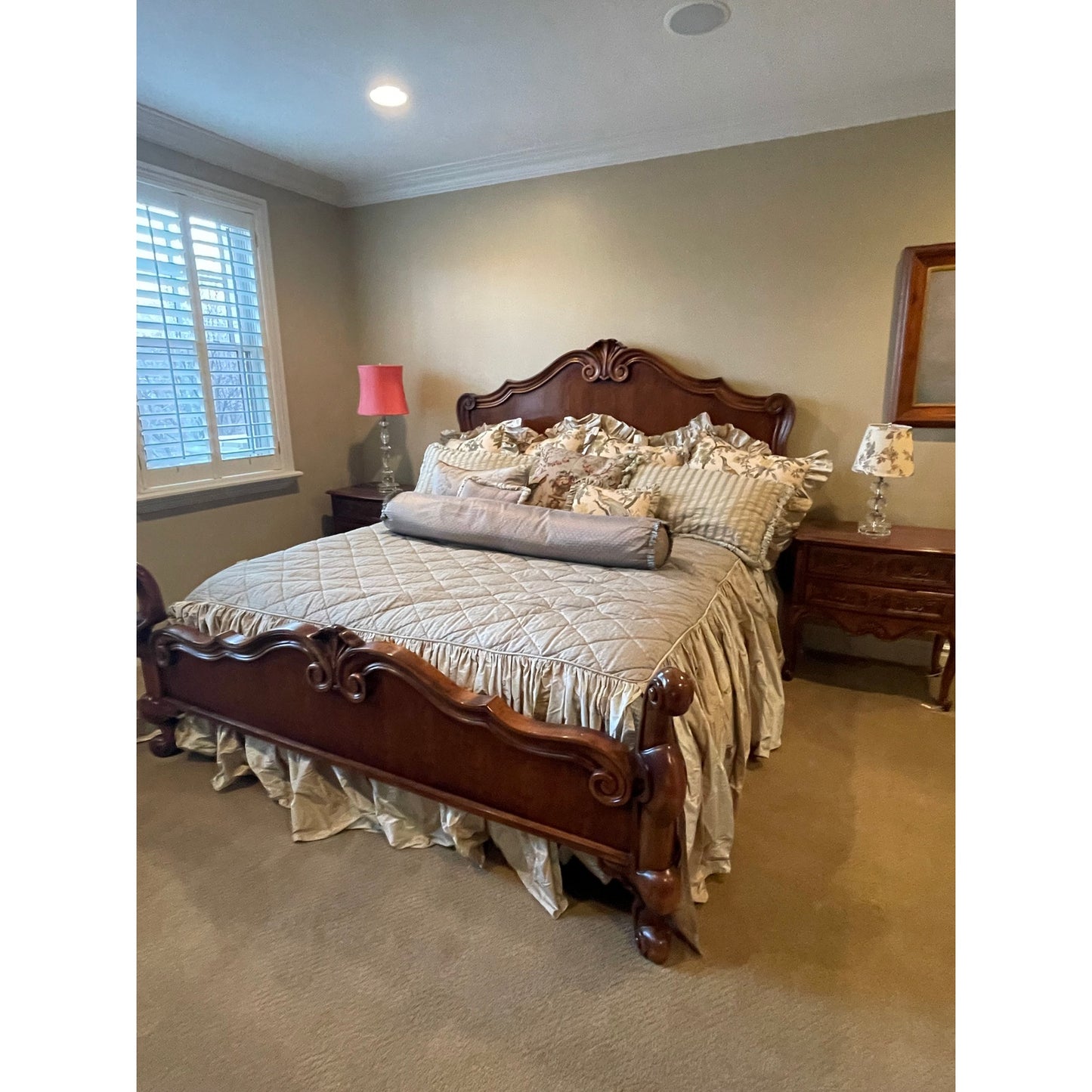 Hickory Chair Wood King Bed Set | Stretch Your Dollar