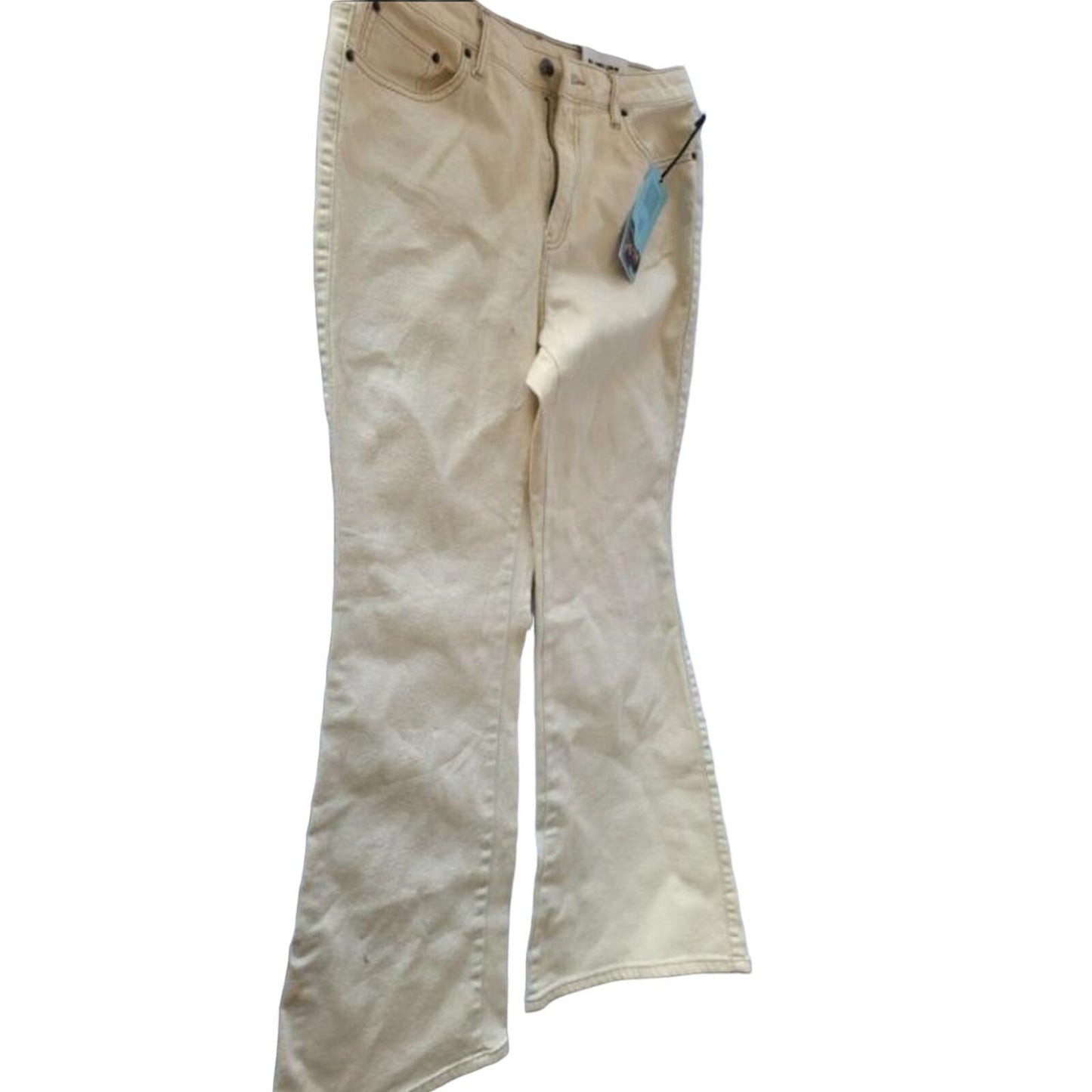 Gabriella Karefa- Johnson -Future Collective - High Rise Flare Jeans, Size 14