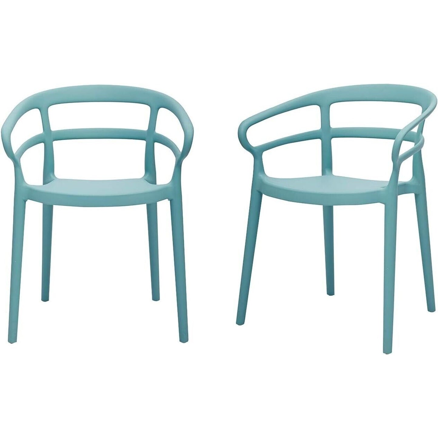 Amazon Basics Curved Back Dining Chairs Set of 2 | Stretch Your Dollar