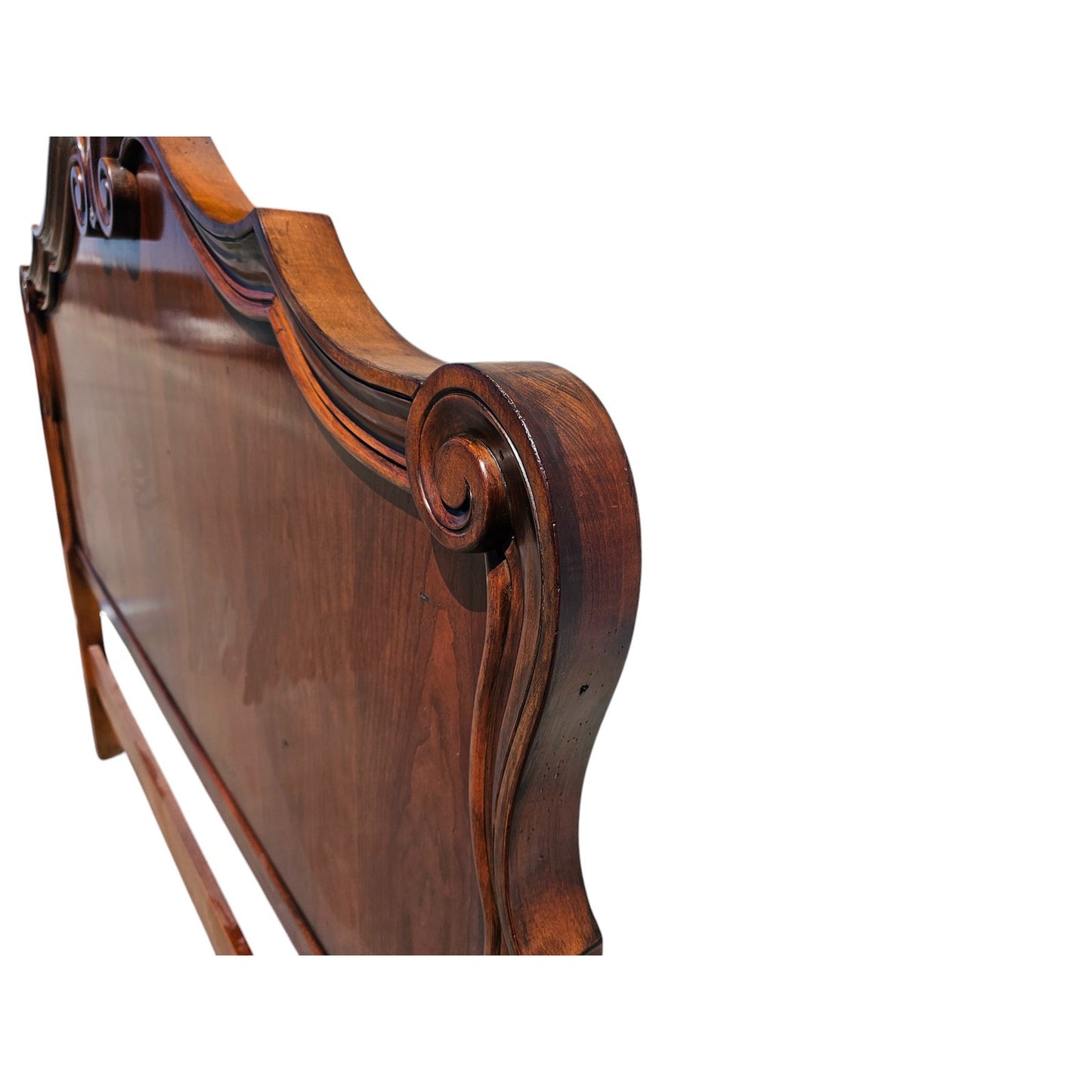 Hickory Chair Wood King Bed Frame Set