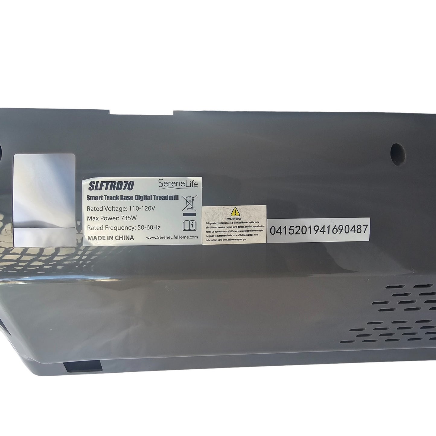 SereneLife Treadmill SLTRD70 Belly Pan