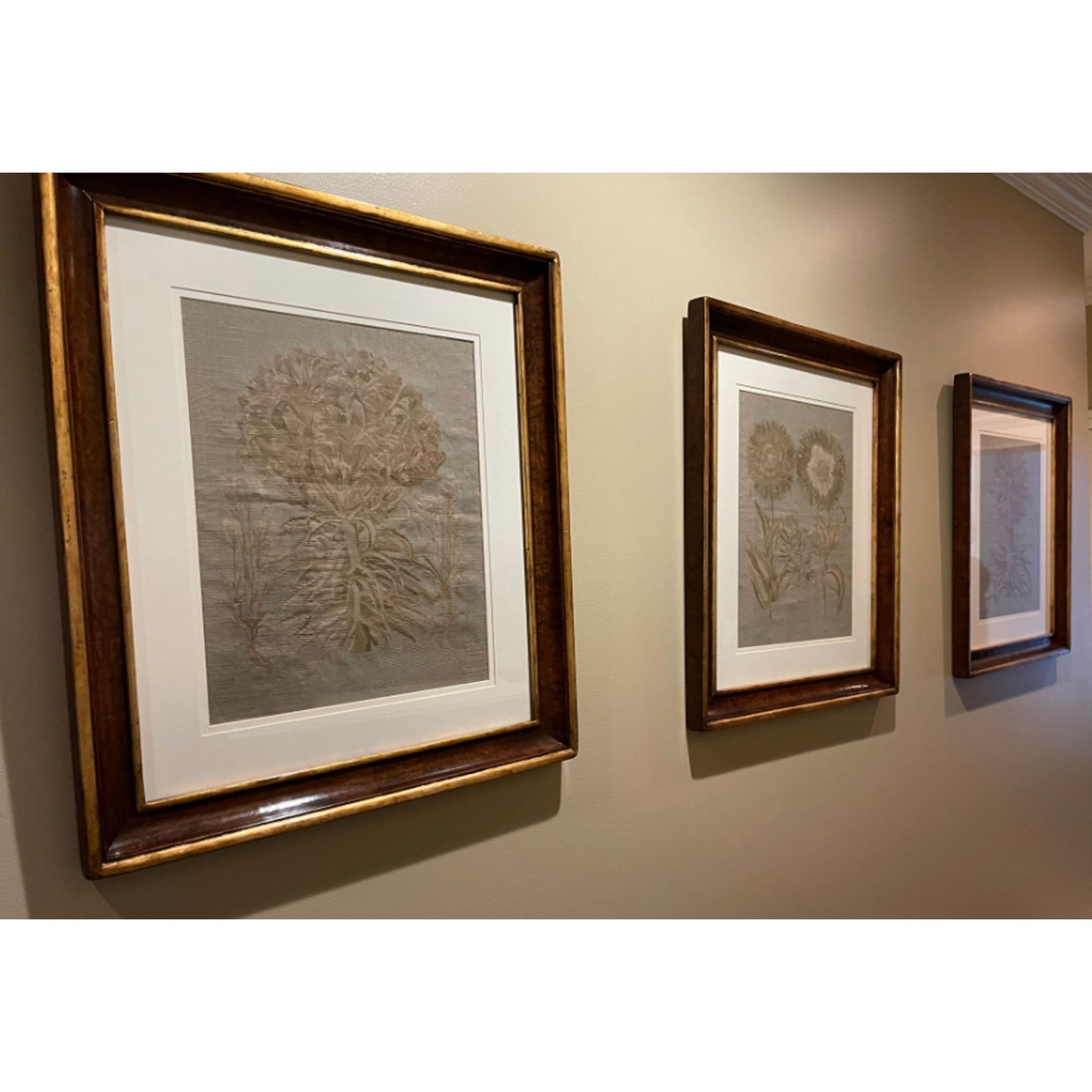 Three Framed Floral Tapestry Pictures | Stretch Your Dollar