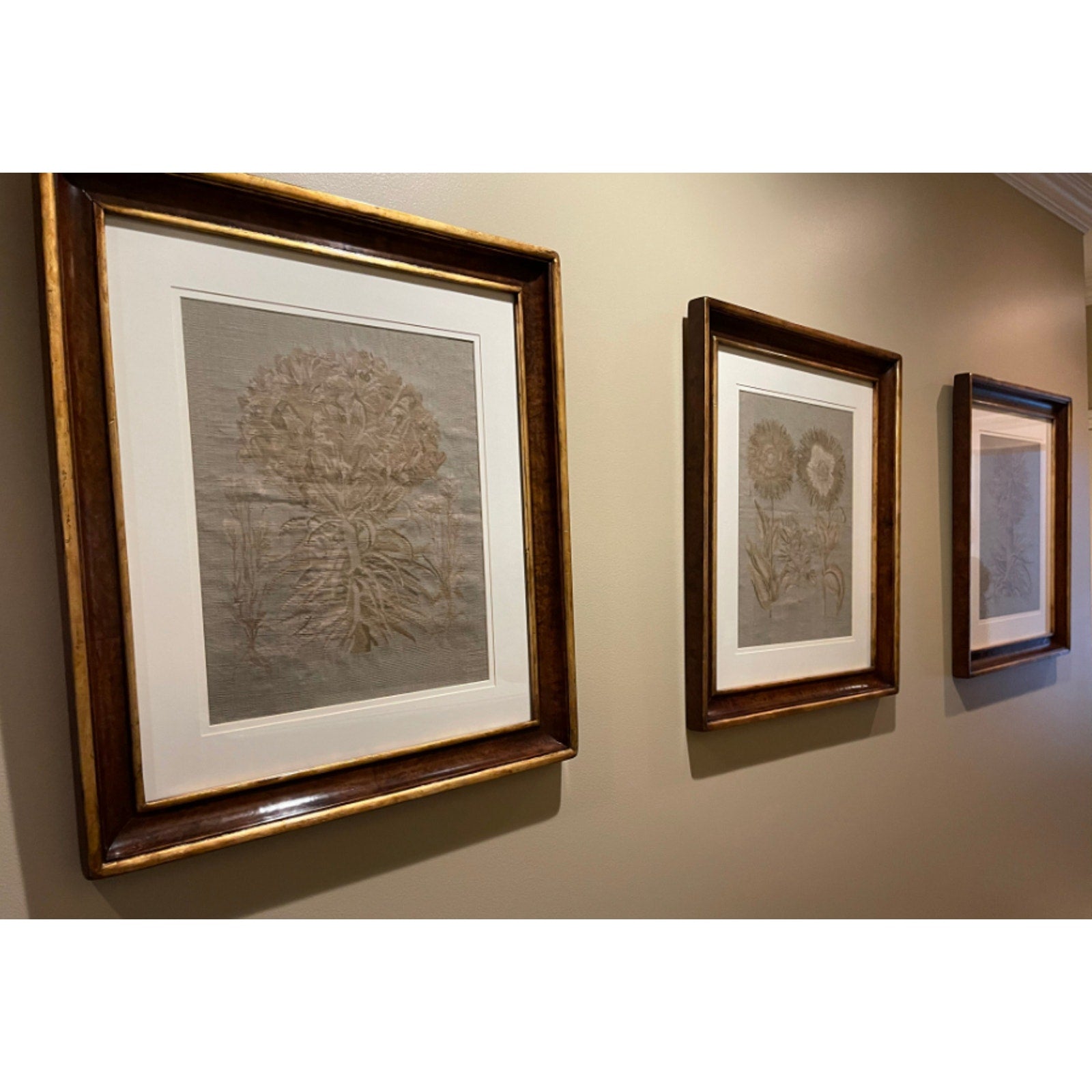 Three Framed Floral Tapestry Pictures | Stretch Your Dollar