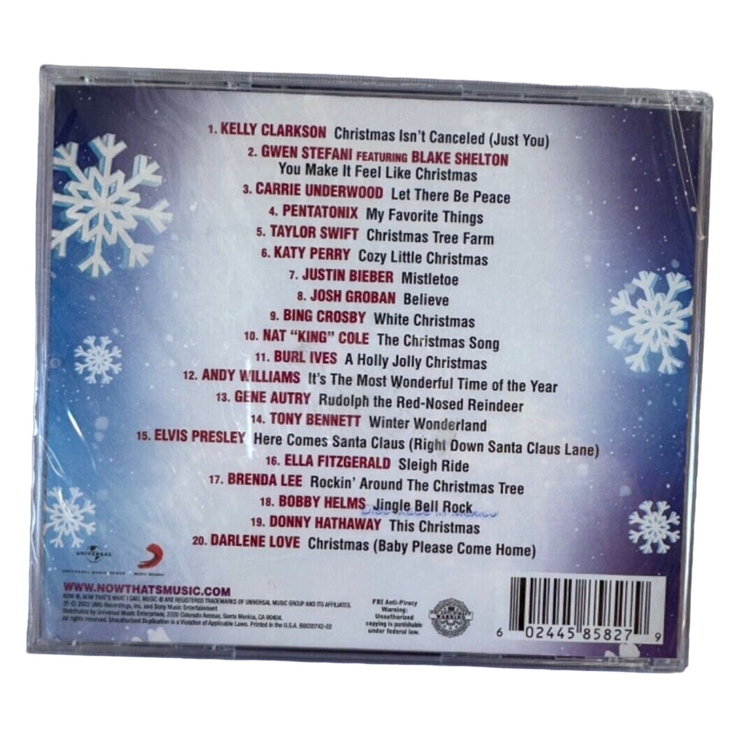 Now Wonderful Christmas (Various Artists) by Various Artists CD- Cracked Case