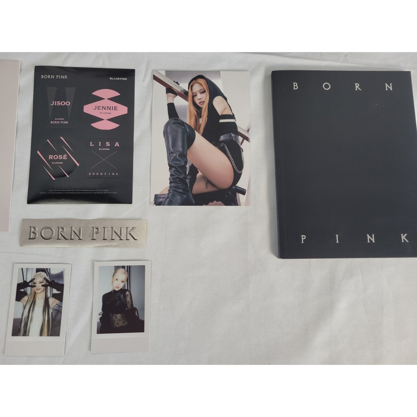 BORN PINK by BLACKPINK, CD Boxset Version C / Gray, Korean Pop K-Pop, Not Sealed