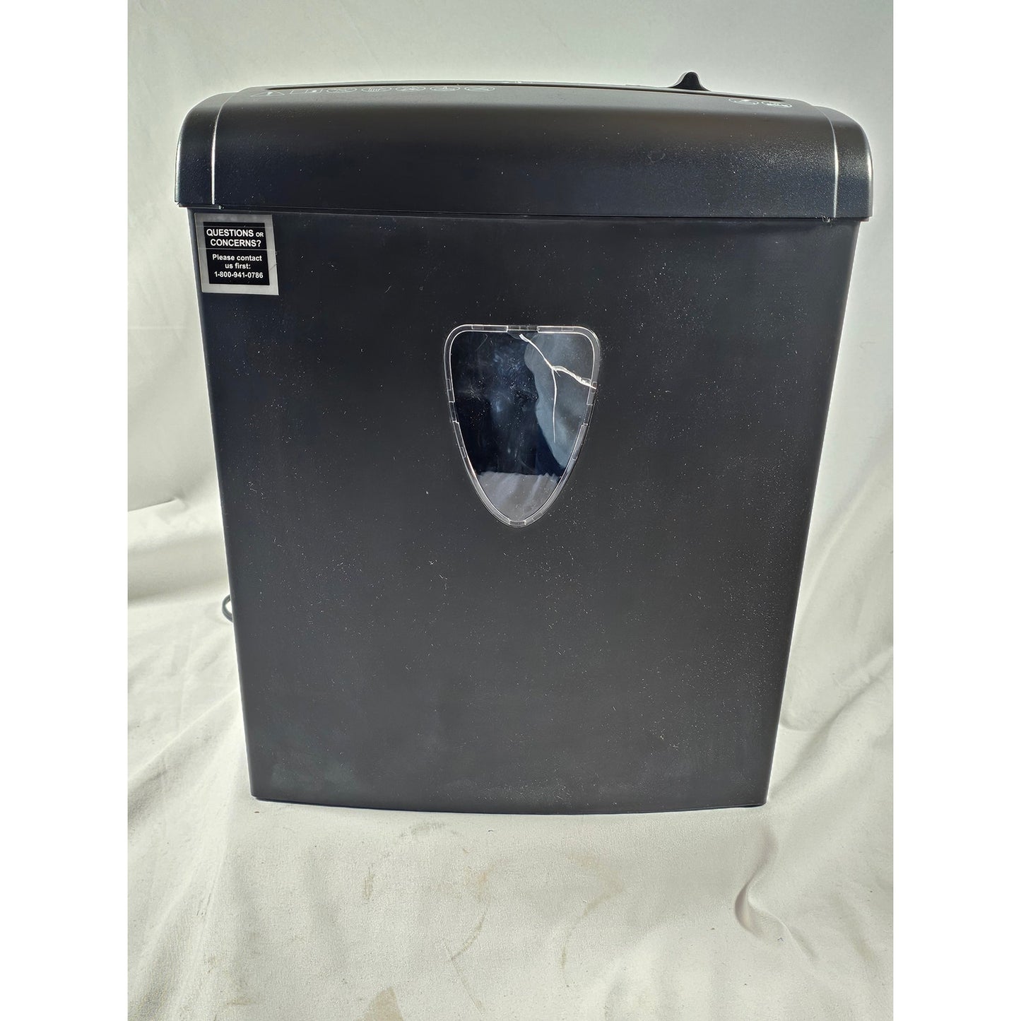 Fellowes Powershred H-8C 8-Sheet Cross-Cut Home and Deskside Paper Shredder with Safety Lock