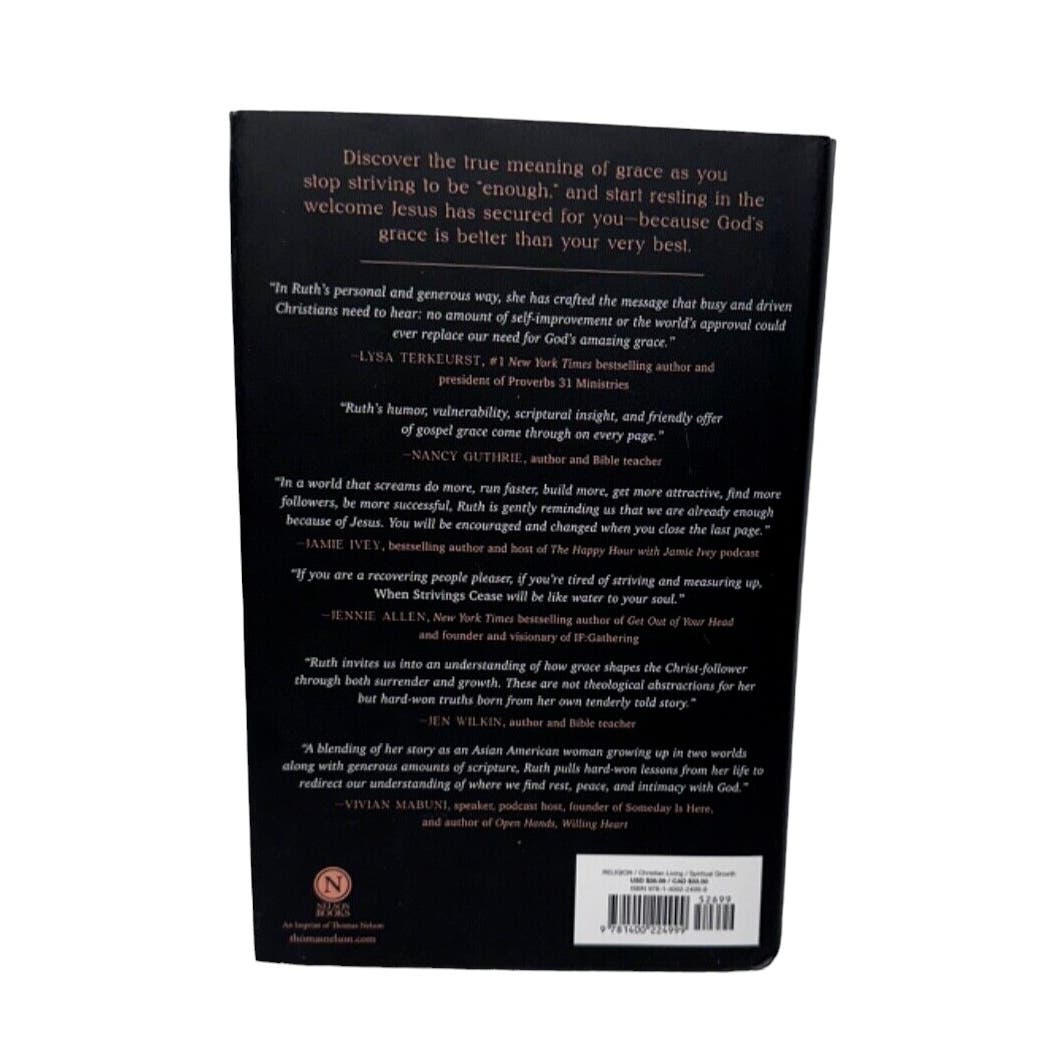 When Strivings Cease, by Ruth Simmons, Hardcover