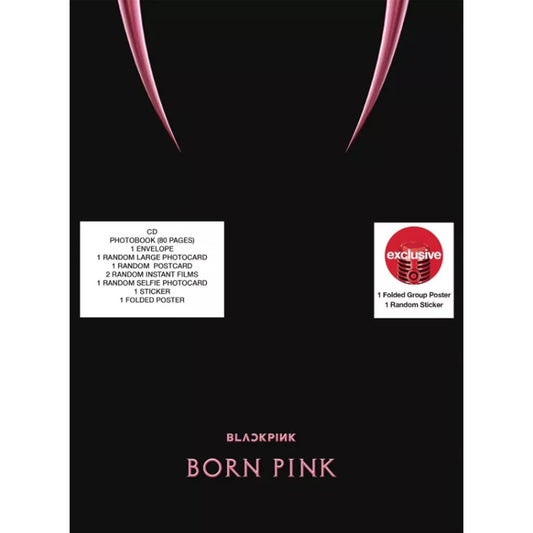 BORN PINK by BLACKPINK (CD, 2022, Pink Version A, Korean Pop K-Pop, New, Sealed)