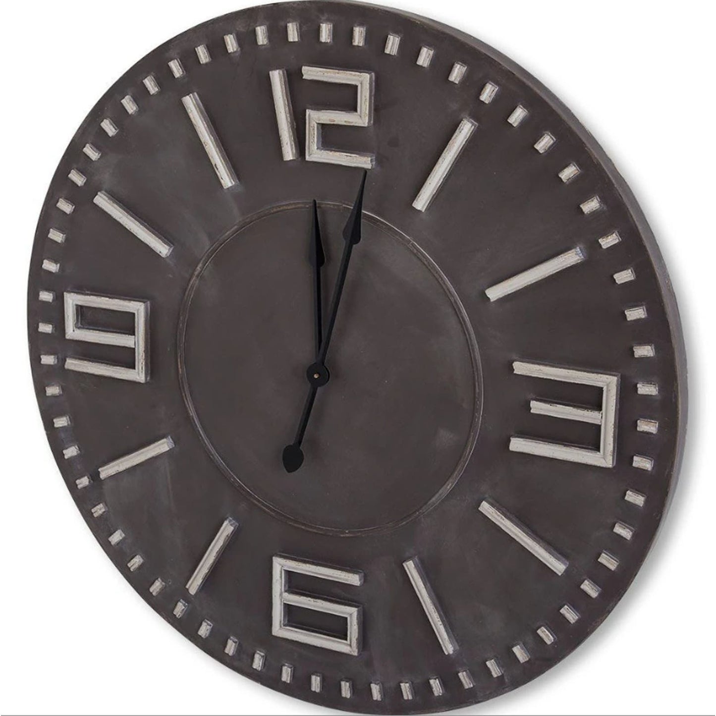 Mercana Devonshire Round Wall Clock Dark Brown