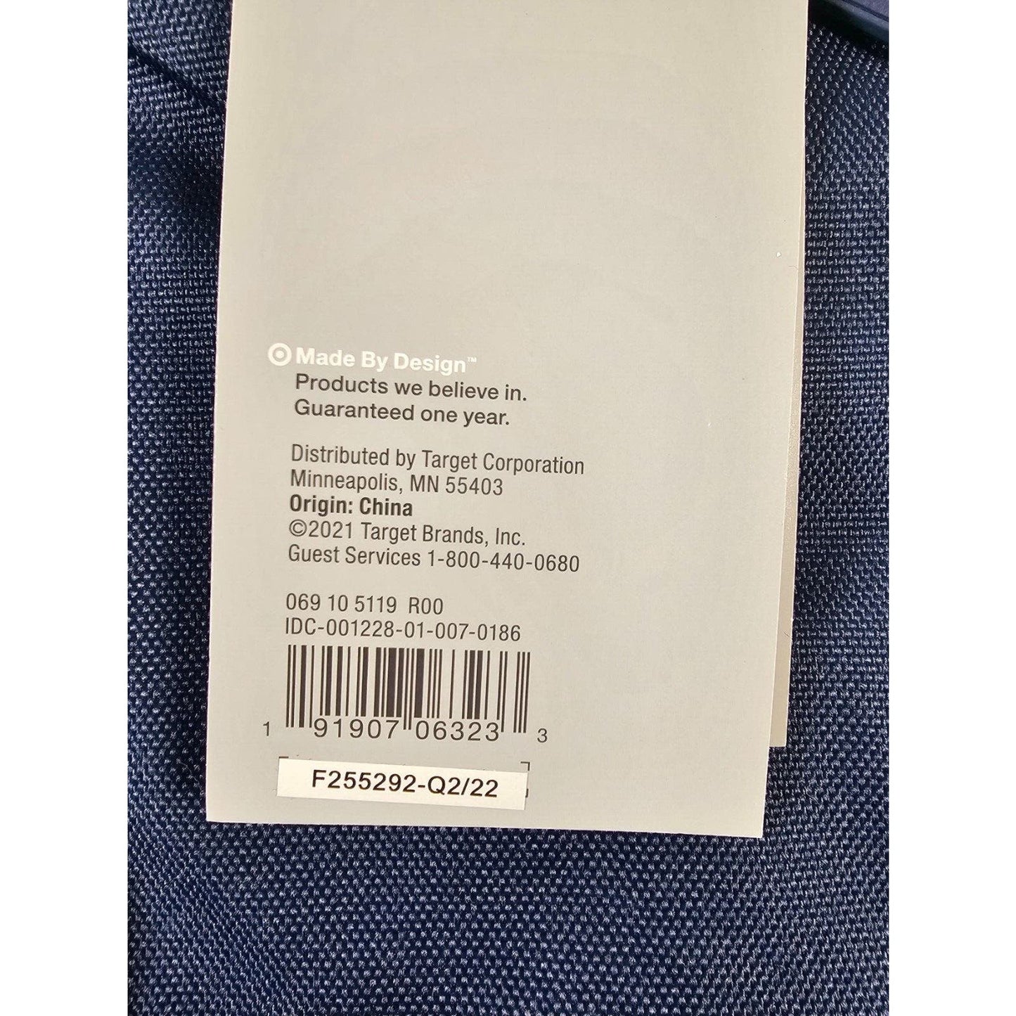 Made by Design Carry On Blue Backpack