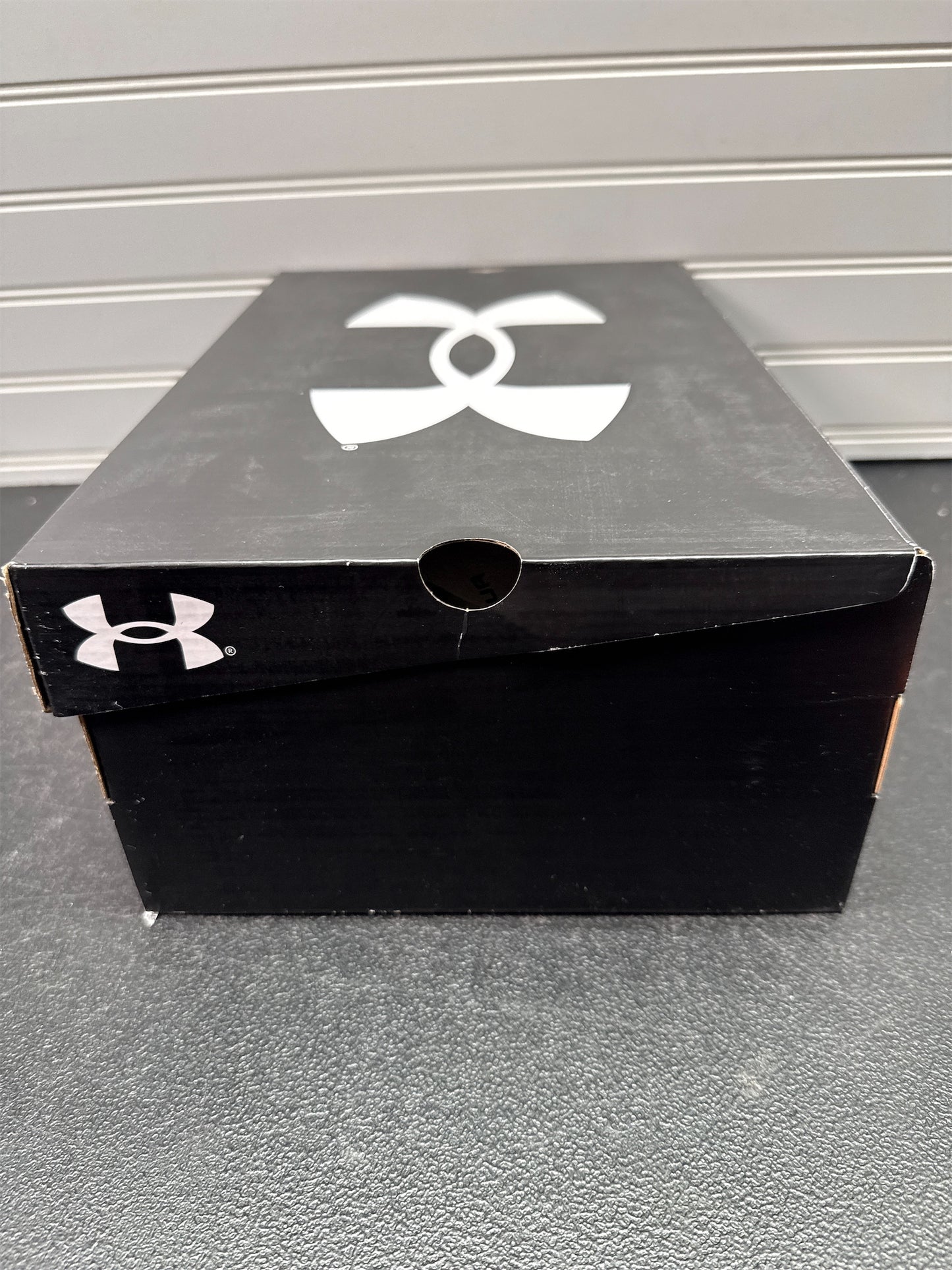 Under Armour Spotlight Hammer Men's Football Cleats - White/Silver, Size 8