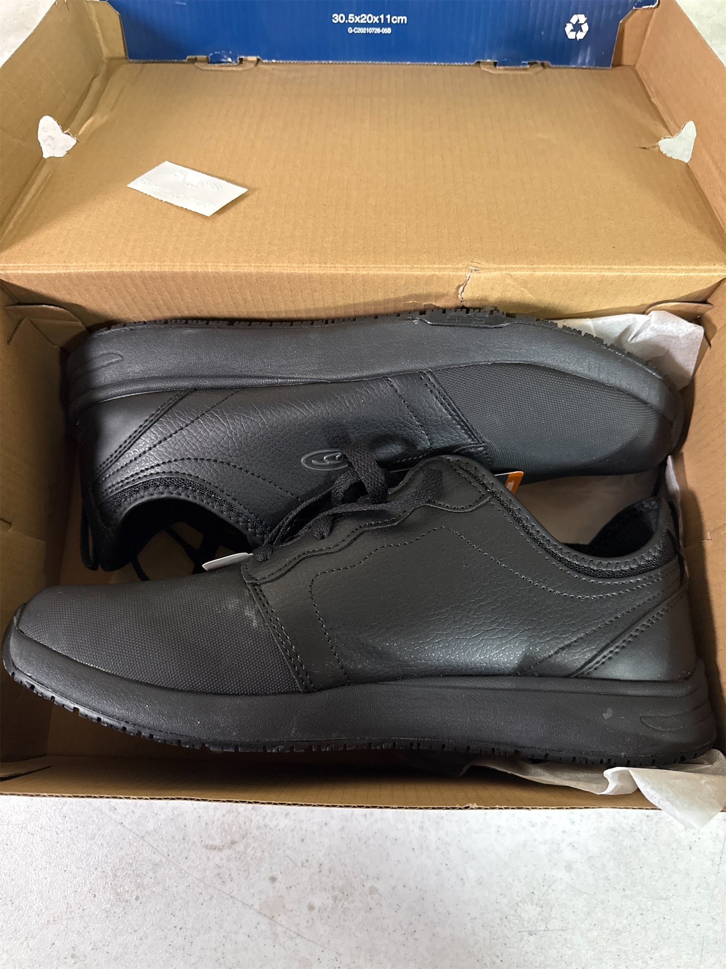 Dr. Scholl's Women's Drive Slip-Resistant Work Sneakers - Black, Size 10