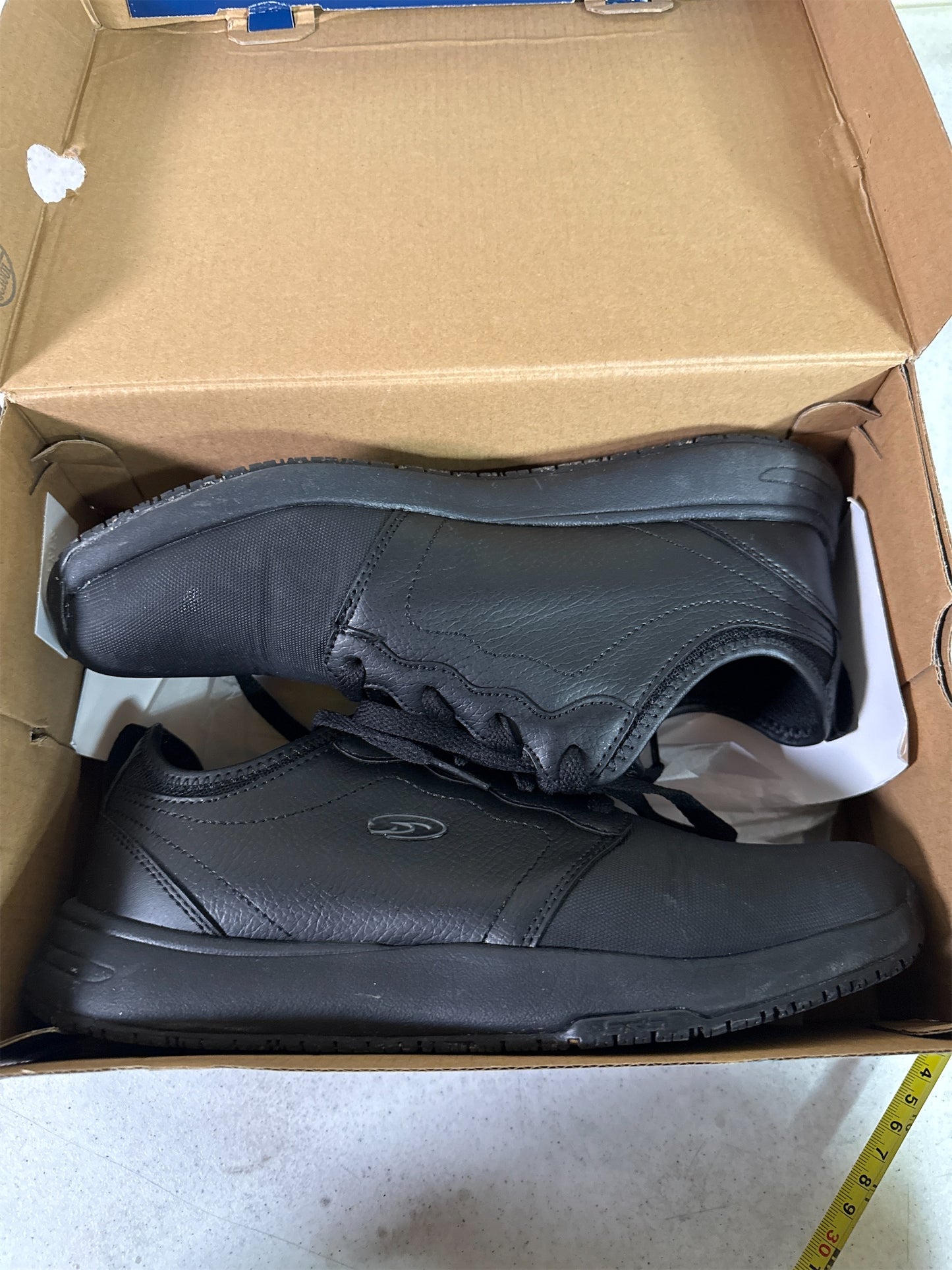 Dr. Scholl's Women's Drive Slip-Resistant Work Sneakers - Black, Size 8