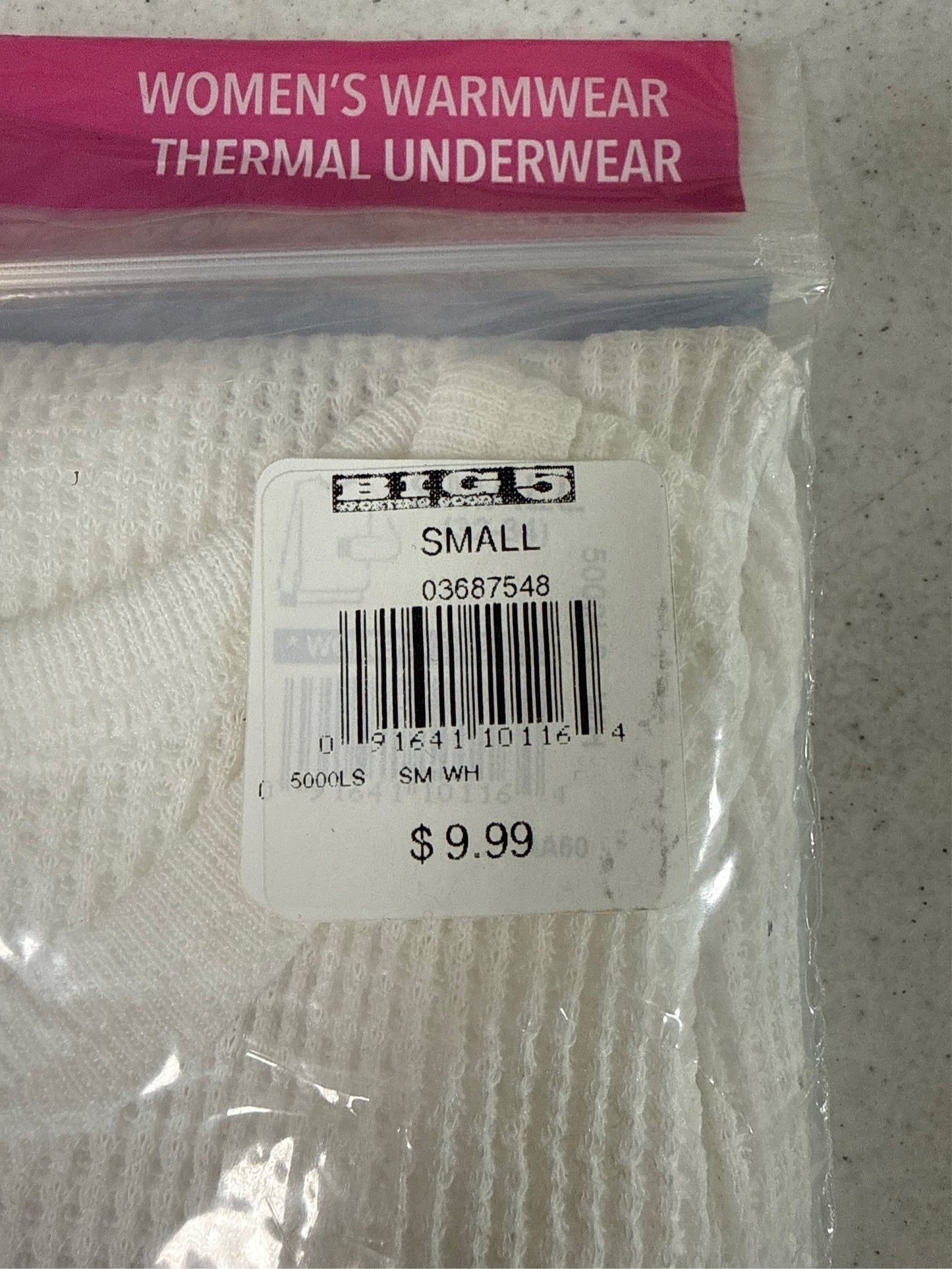 Indera Women's Traditional Thermal Underwear Base Layer Top - White, Small