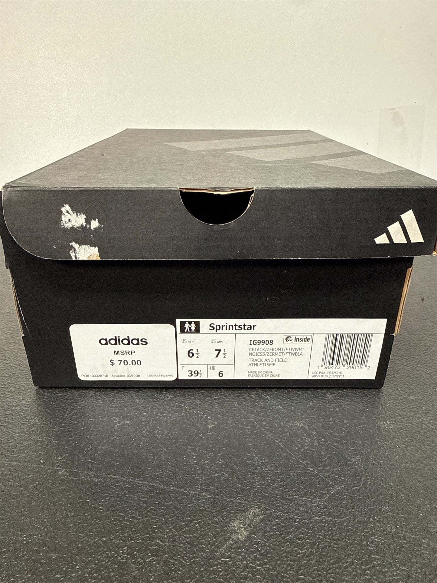 adidas Sprintstar Unisex Track and Field Spikes - 6.5M/7.5W