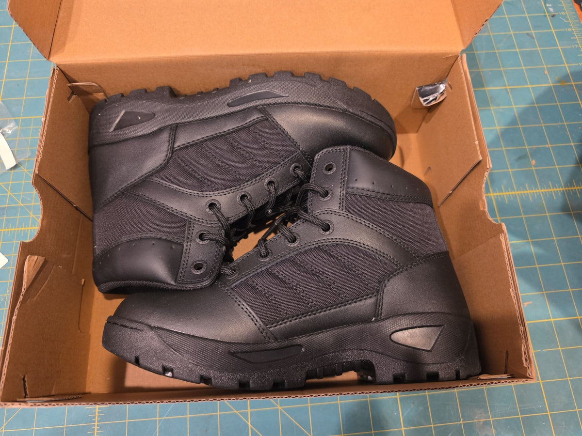 Response Gear 6-Inch Delivery 3.0 Men's Service Boots, Black, Size 8