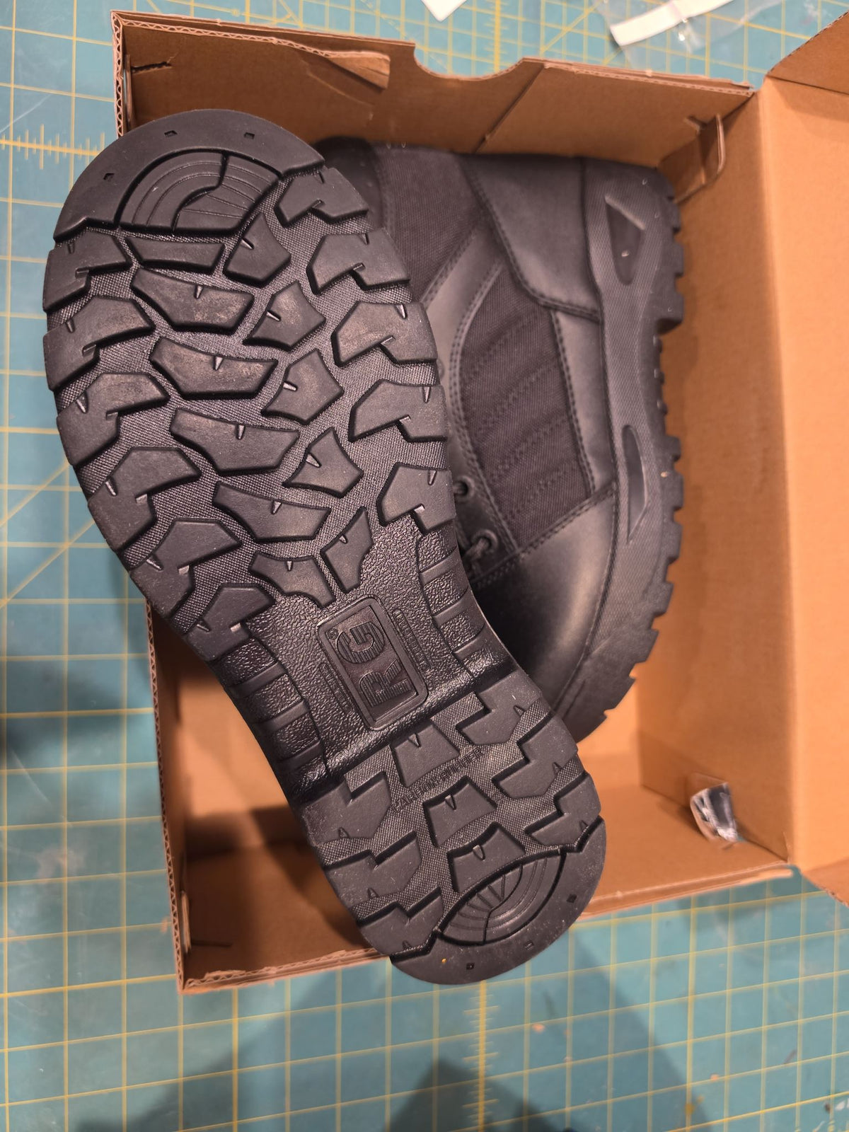 Response Gear 6-Inch Delivery 3.0 Men's Service Boots, Black, Size 8