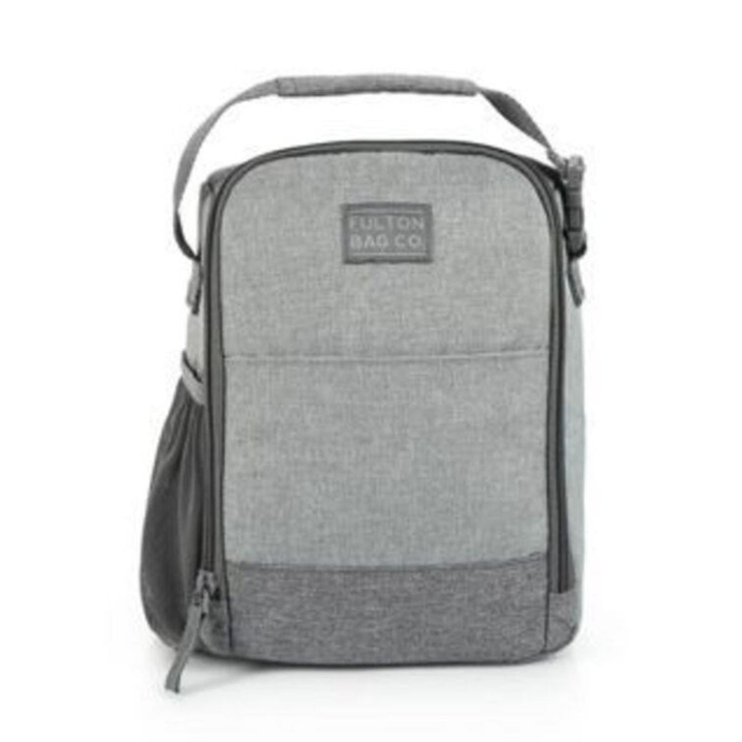 Fulton Bag Co. Flip Down Lunch Bag Gray