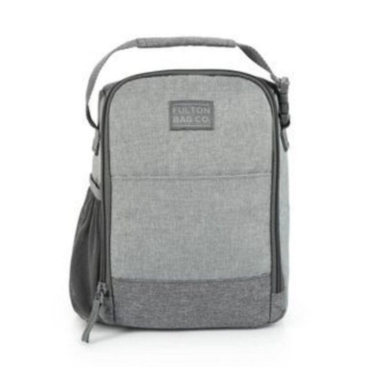 Fulton Bag Co. Flip Down Lunch Bag Gray