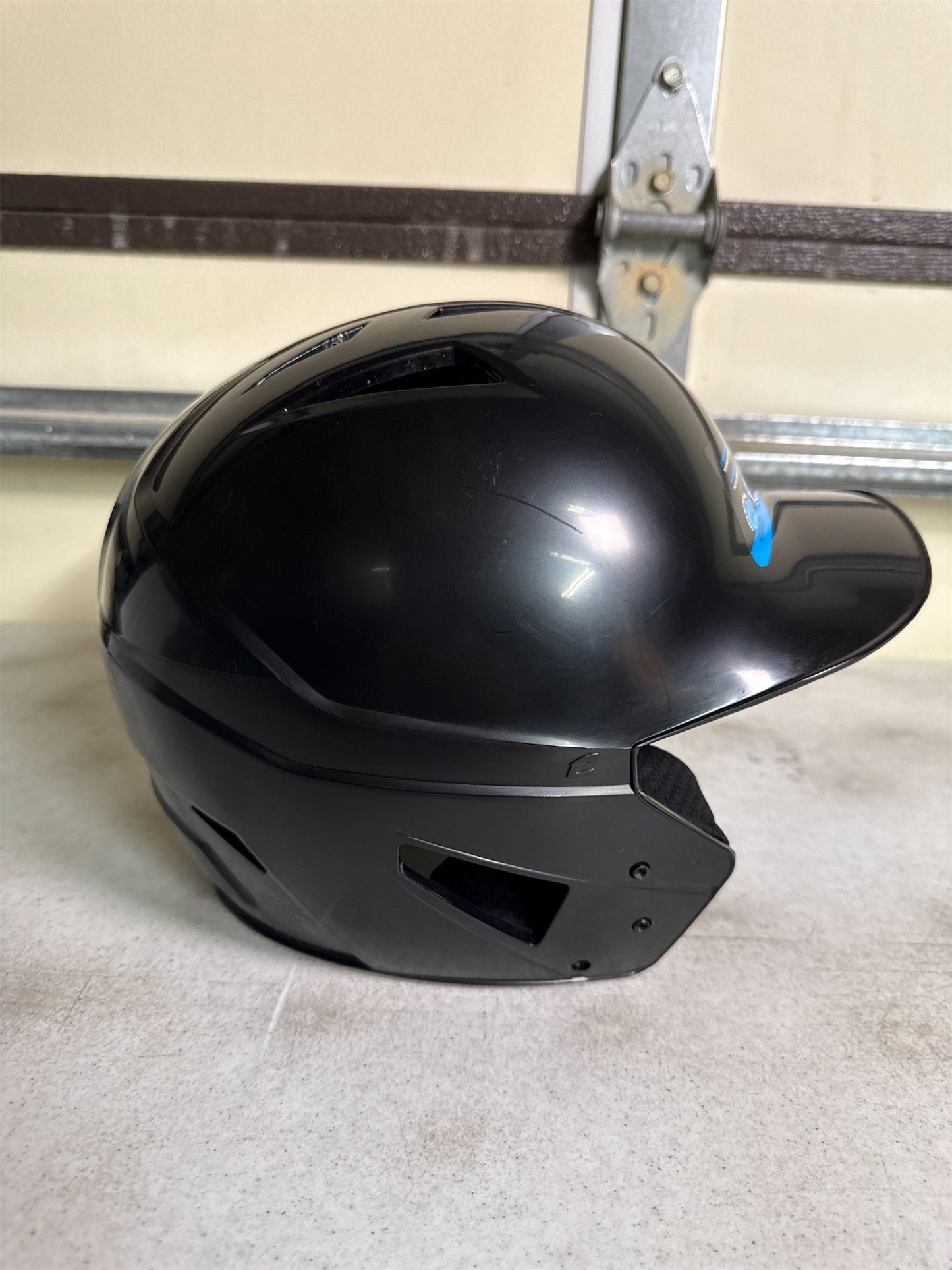 Champro HX Rookie Junior Baseball Batting Helmet - Black
