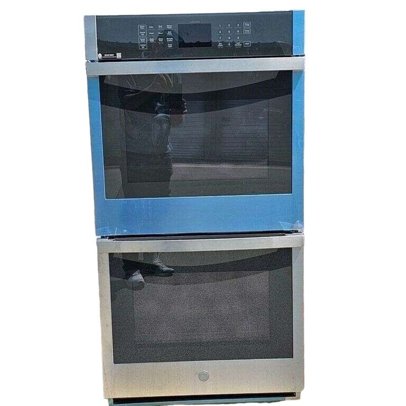 GE - 27" Built-In Double Electric Wall Oven - Stainless Steel