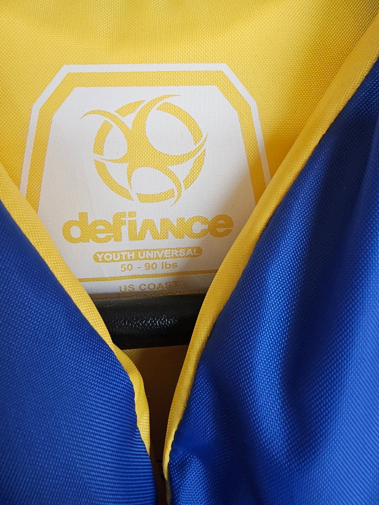 Defiance Youth Universal Life Jacket - Blue/Yellow Kids' Flotation Vest