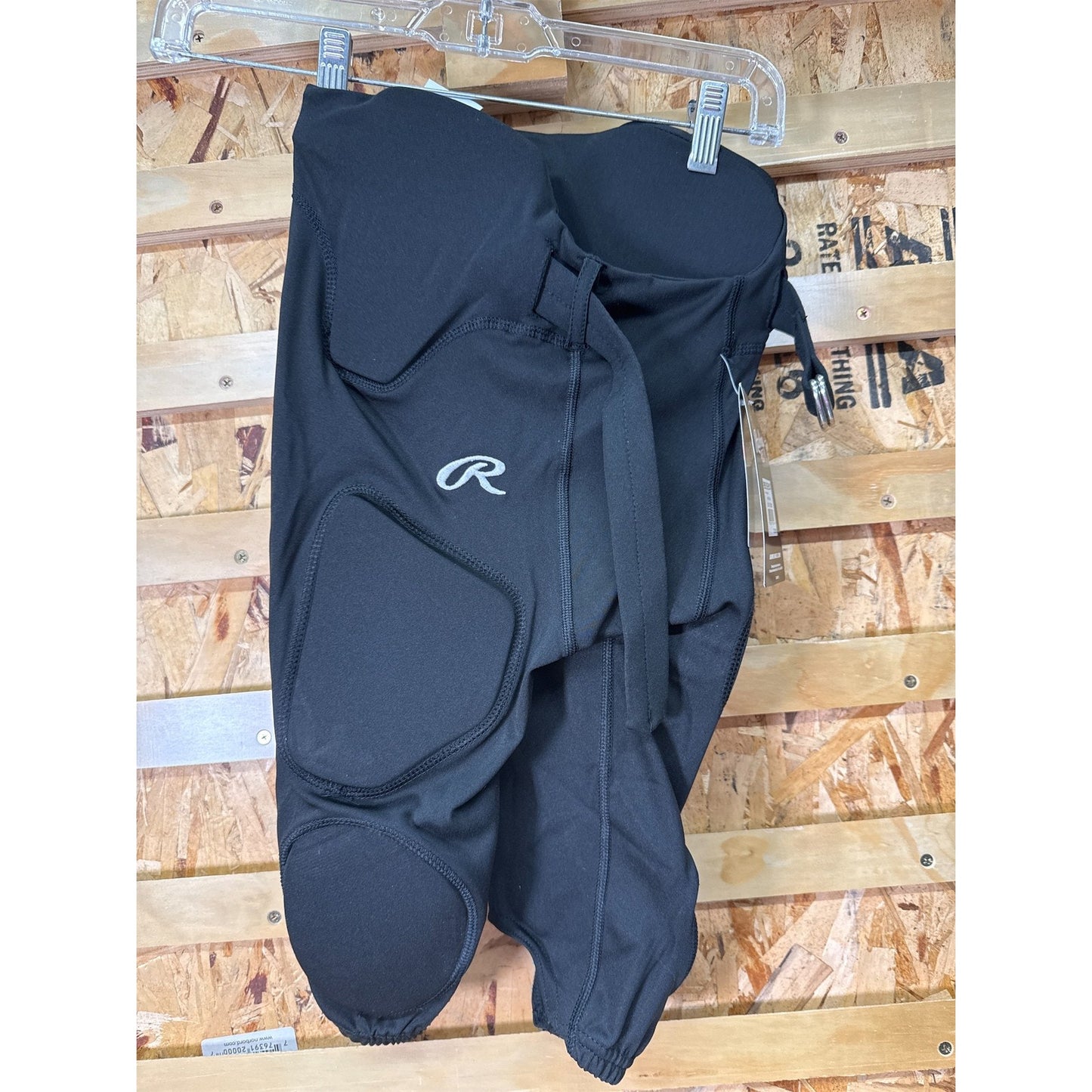Rawlings Kids Small Padded Football Pants - Black, Performance & Protection, S
