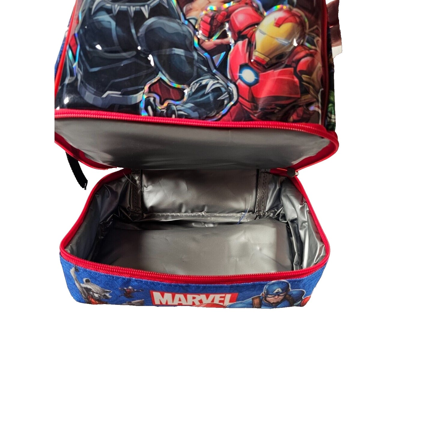 Marvel Avengers, Soft Insulated Dual Compartment Lunch Box
