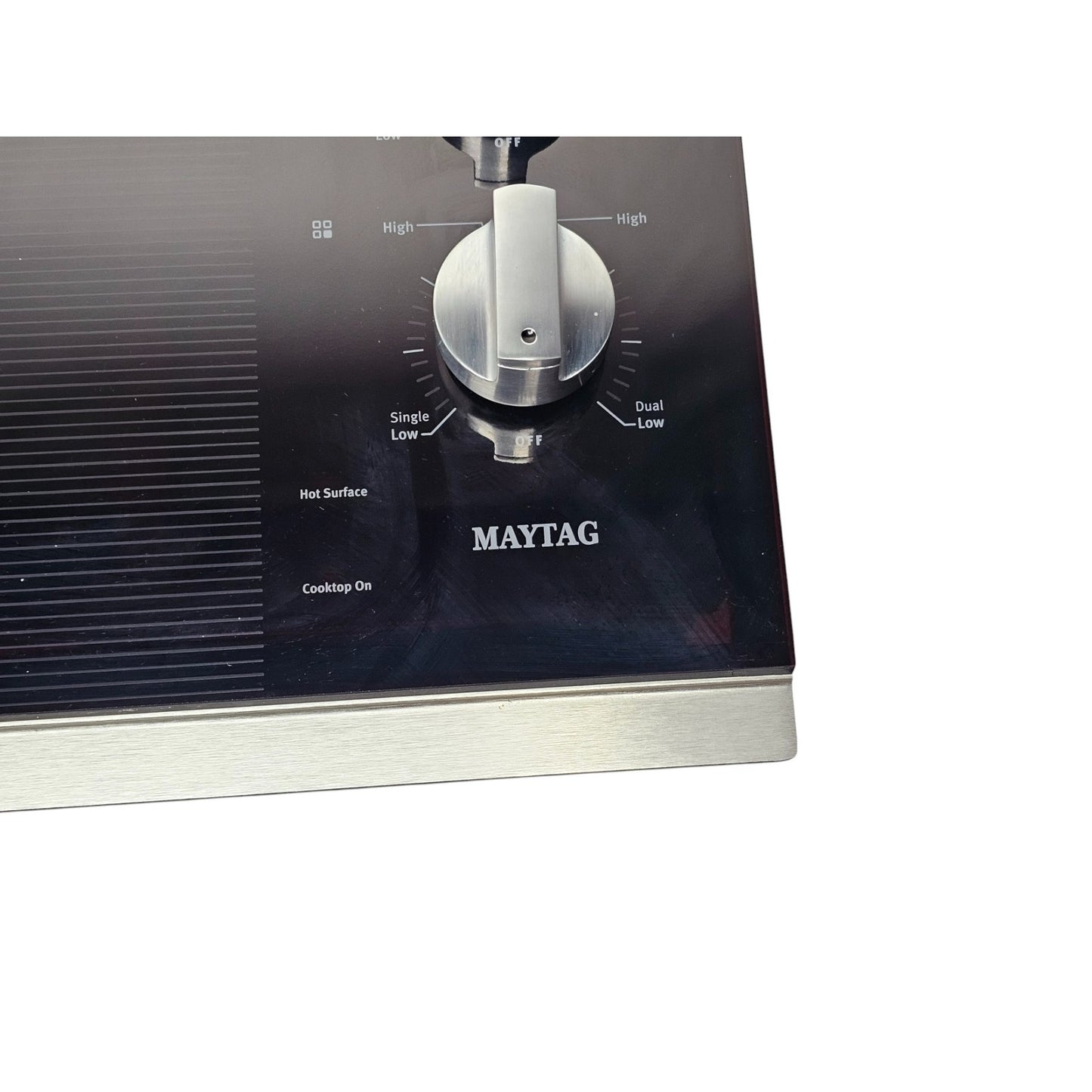 Maytag - 30" Built-In Electric Cooktop - Stainless Steel MEC8830HS