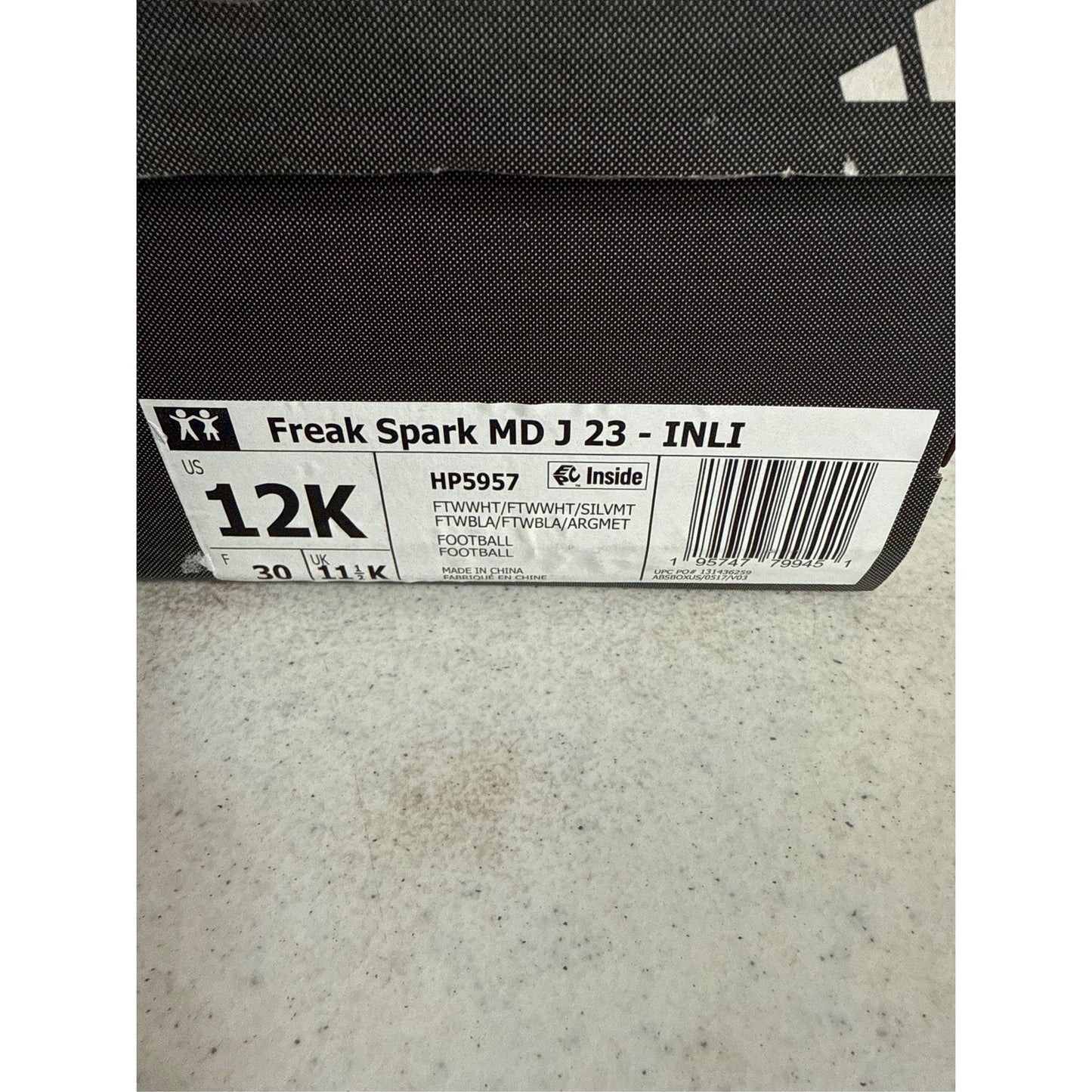 adidas Kids' Freak Spark MD 23 Mid Football Cleats - Size 12K