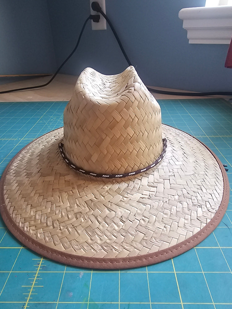 Goldcoast Sunwear Kids' Straw Lifeguard Hat - Natural, One Size