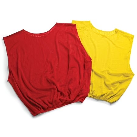 SKLZ Youth Practice Training Vests, 6-Pack - Red