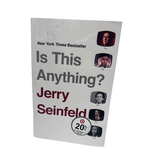 Is This Anything? by Jerry Seinfeld (2021, Trade Paperback)