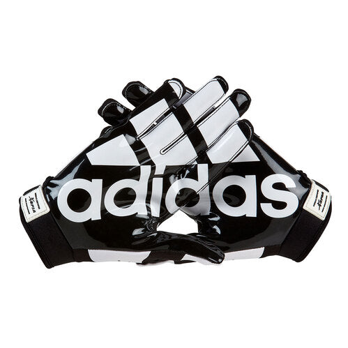 Adidas Adifast 3.0 Youth Football Receiver Gloves - Black/White, Medium