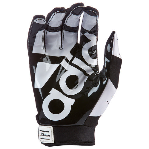 Adidas Adifast 3.0 Youth Football Receiver Gloves - Black/White, Medium