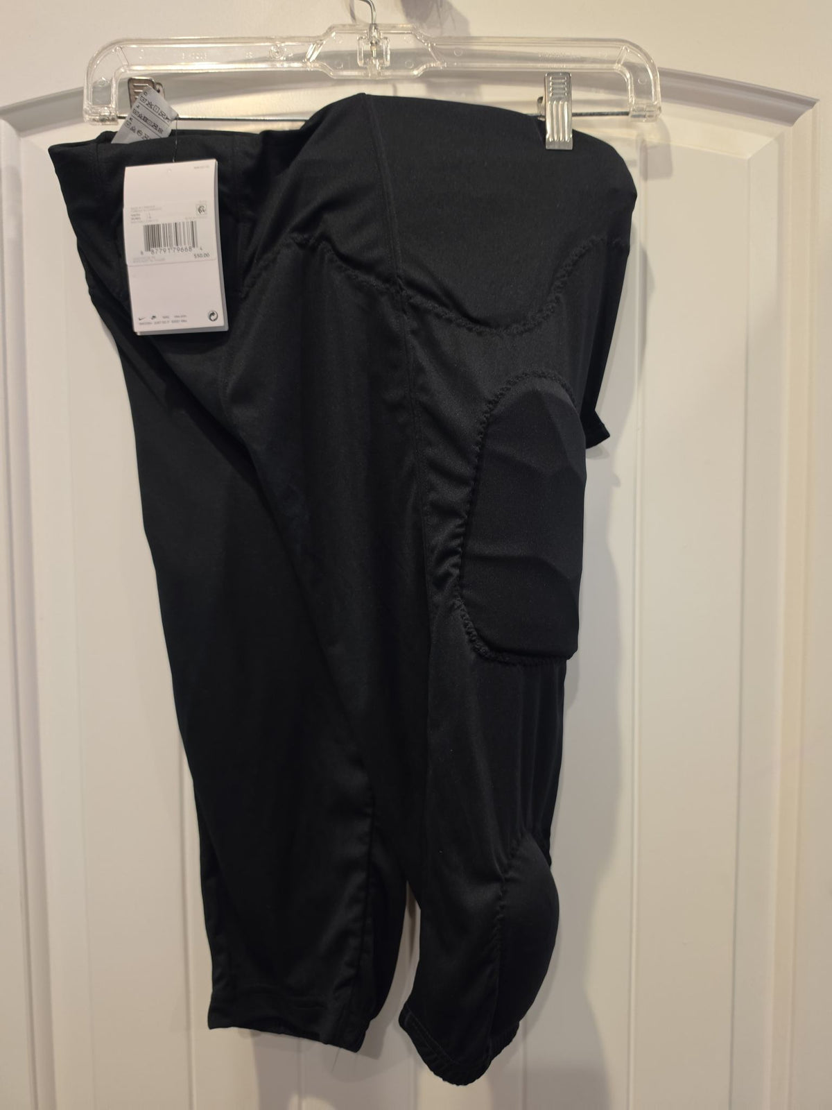 Nike Recruit Integrated Youth Football Pants - Black, Size Large