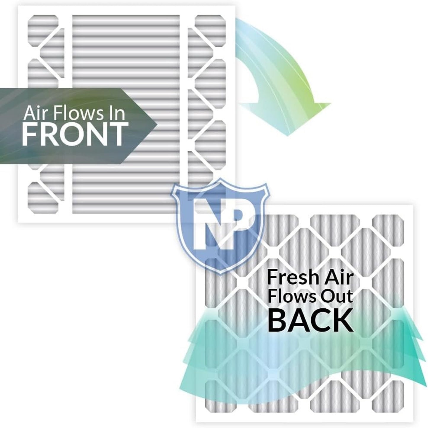 Nordic Pure 20x20x5 Honeywell/Lennox Replacement MERV 12 Air Filter 1 Pack