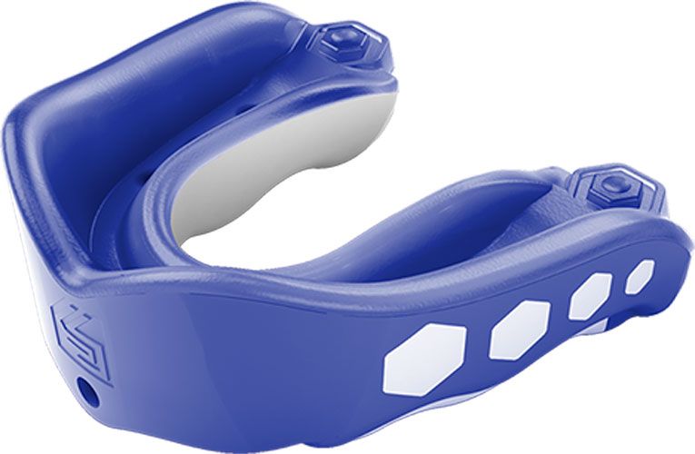 Shock Doctor Youth Gel Max Flavored Convertible Mouthguard - Blue