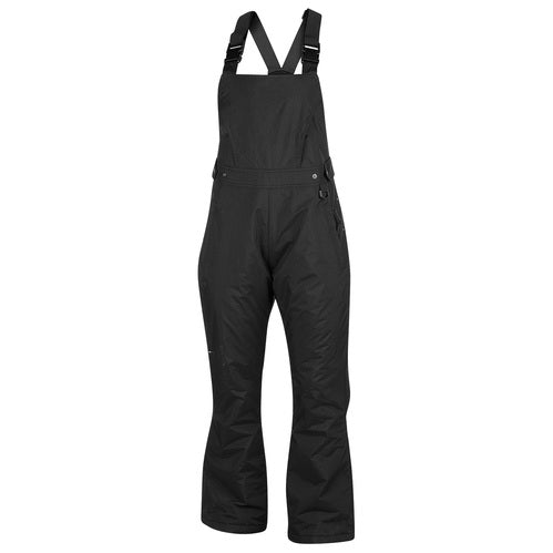 Sport Essentials Women's Black Snow Bib Pants, Size S