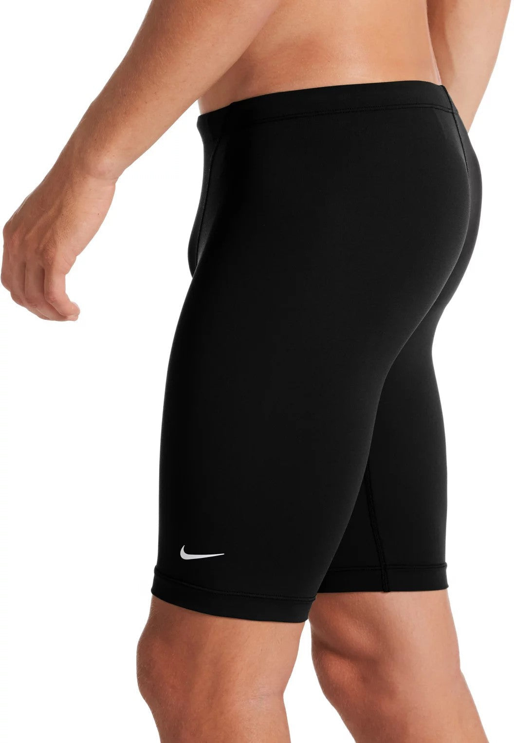 Nike Men's HydraStrong Solid Swim Jammer - Black, Size 38